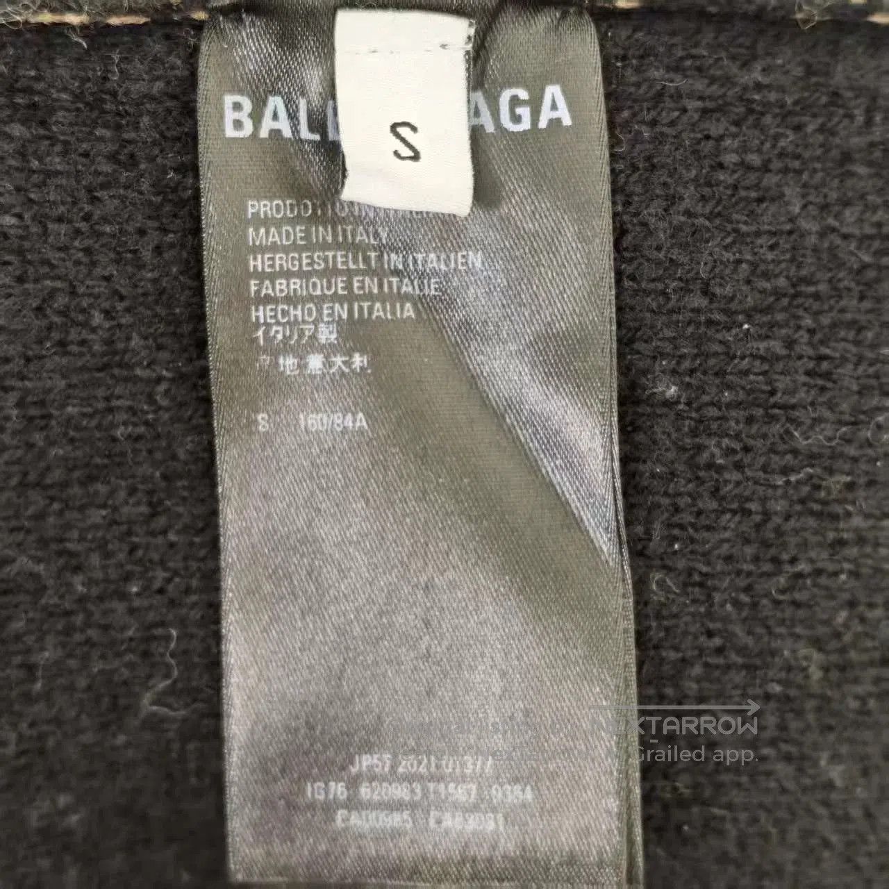 Balenciaga Balenciaga Logo Knit Sweater Size Small. Size US S / EU 44-46 / 1 - 5 Thumbnail