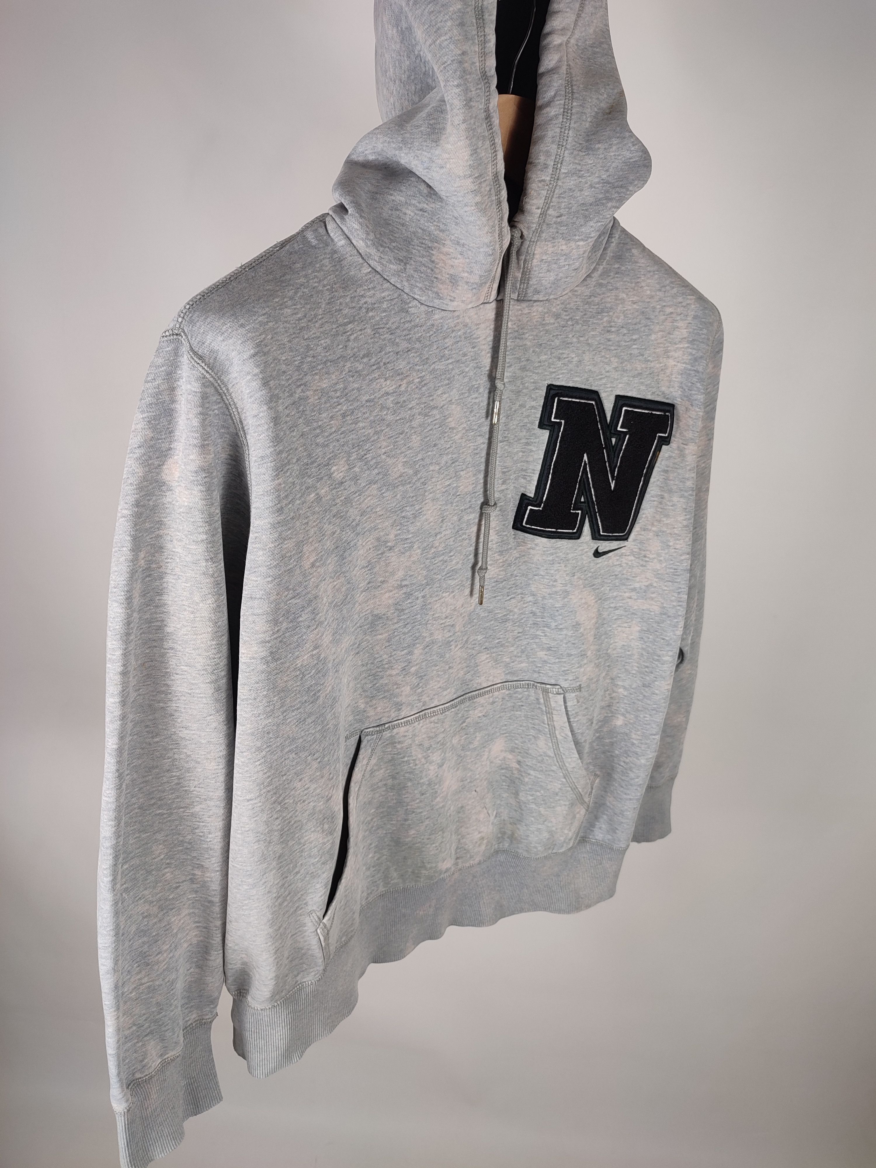 Nike Nike Logo Bleached Distressed Hoodie Size US L / EU 52-54 / 3 - 4 Thumbnail