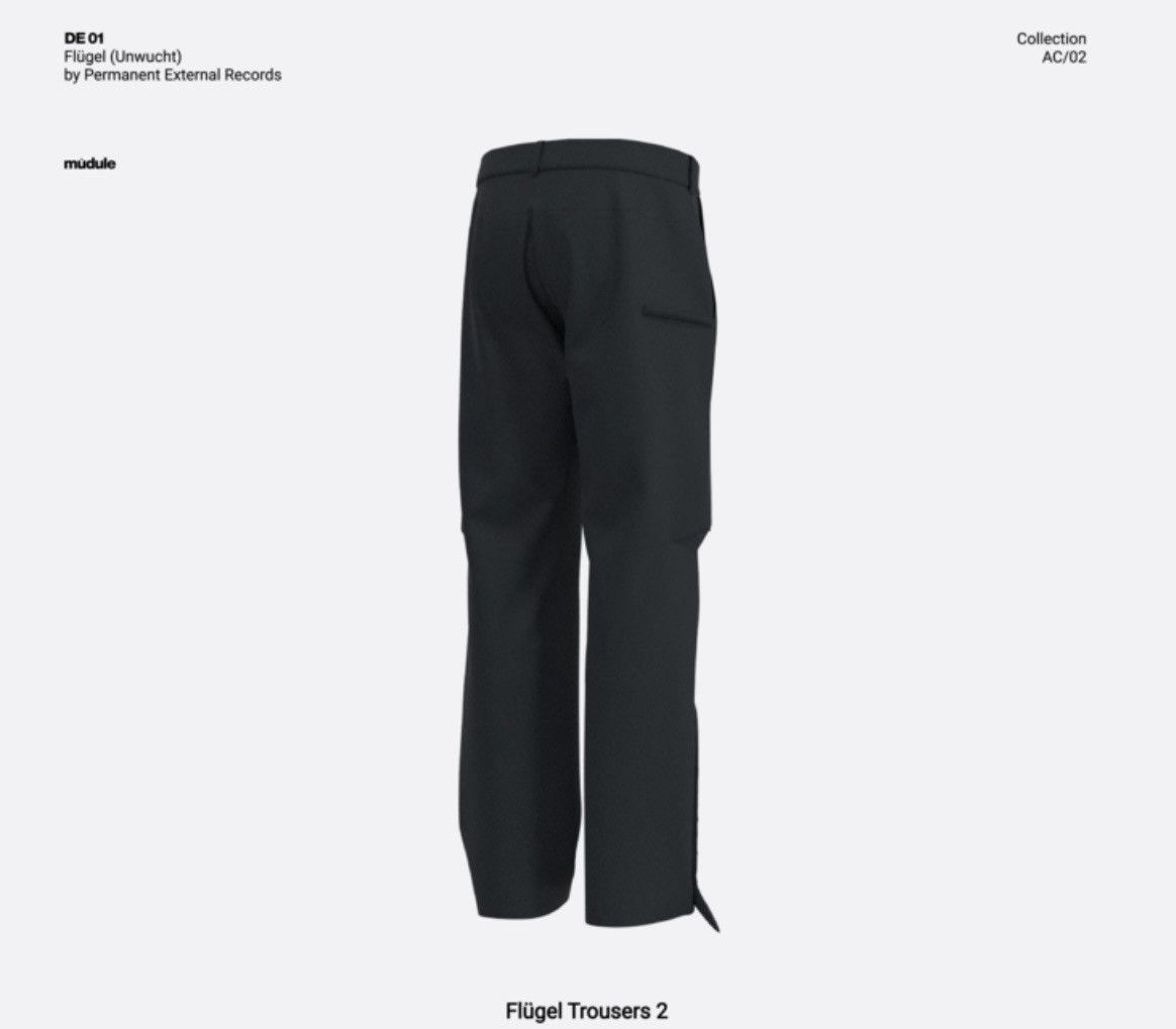 Japanese Brand Korean Designer Black Mudule Pants Size US 30 / EU 46 - 1 Thumbnail