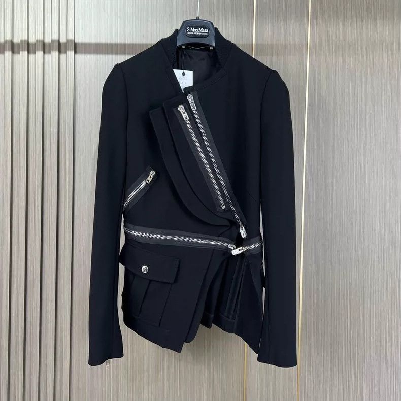 Givenchy Givenchy Asymmetrical Multi-Zip Detachable Jacket 2506-Next Size US L / EU 52-54 / 3 - 1 Thumbnail