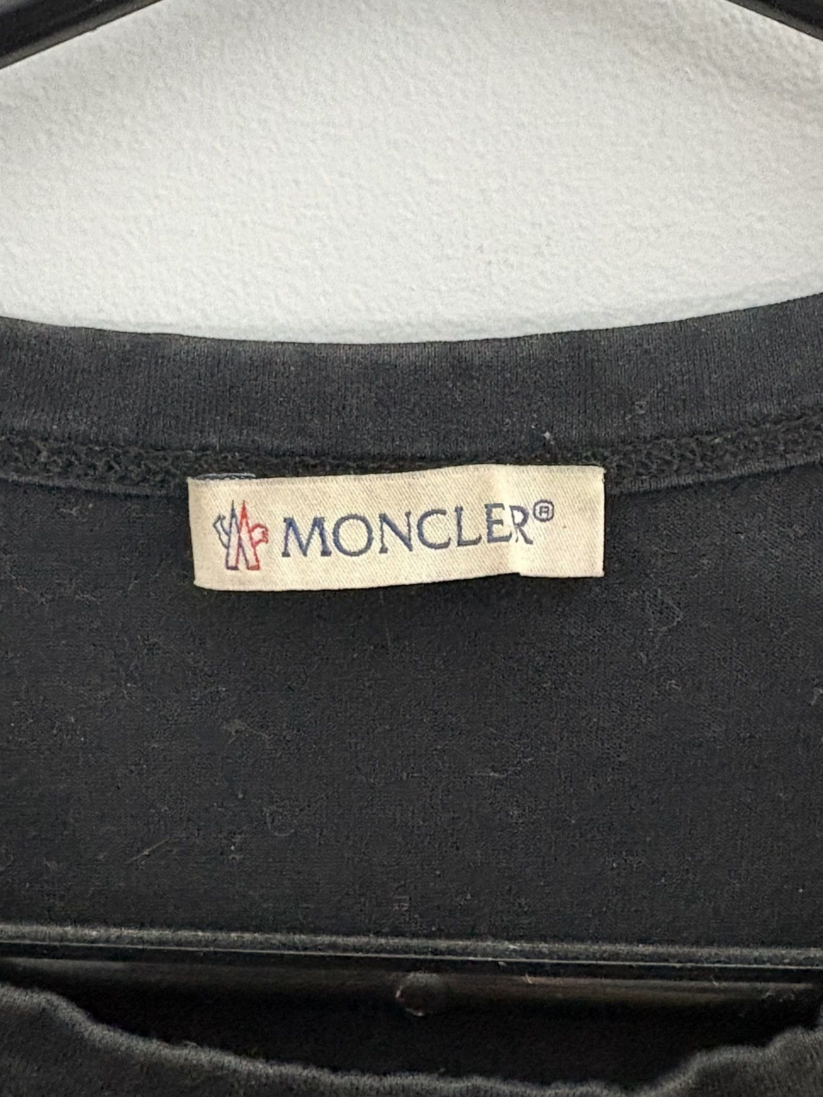 Moncler Moncler Double Logo Maglia T-Shirt Size US M / EU 48-50 / 2 - 4 Thumbnail