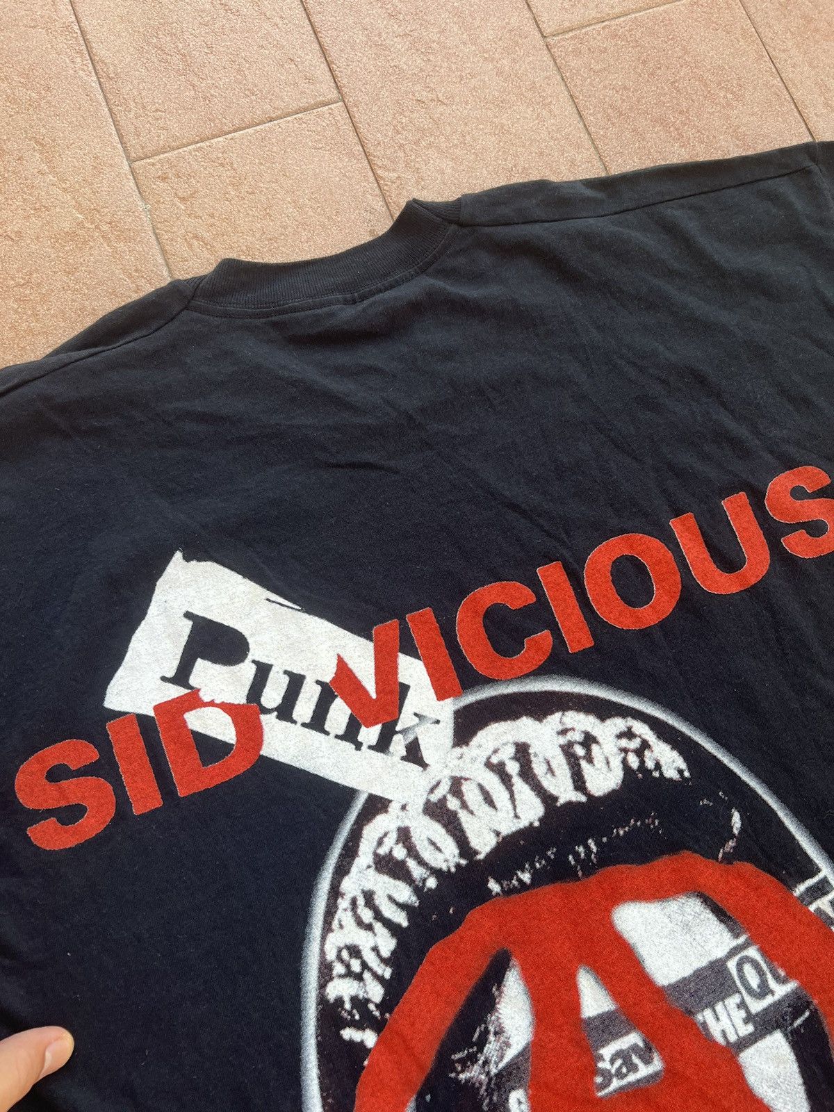 Band Tees × Vintage Rare Vintage T-Shirt Sex Pistols Sid Vicious 1957-1979 Shirt Size US XL / EU 56 / 4 - 14 Thumbnail