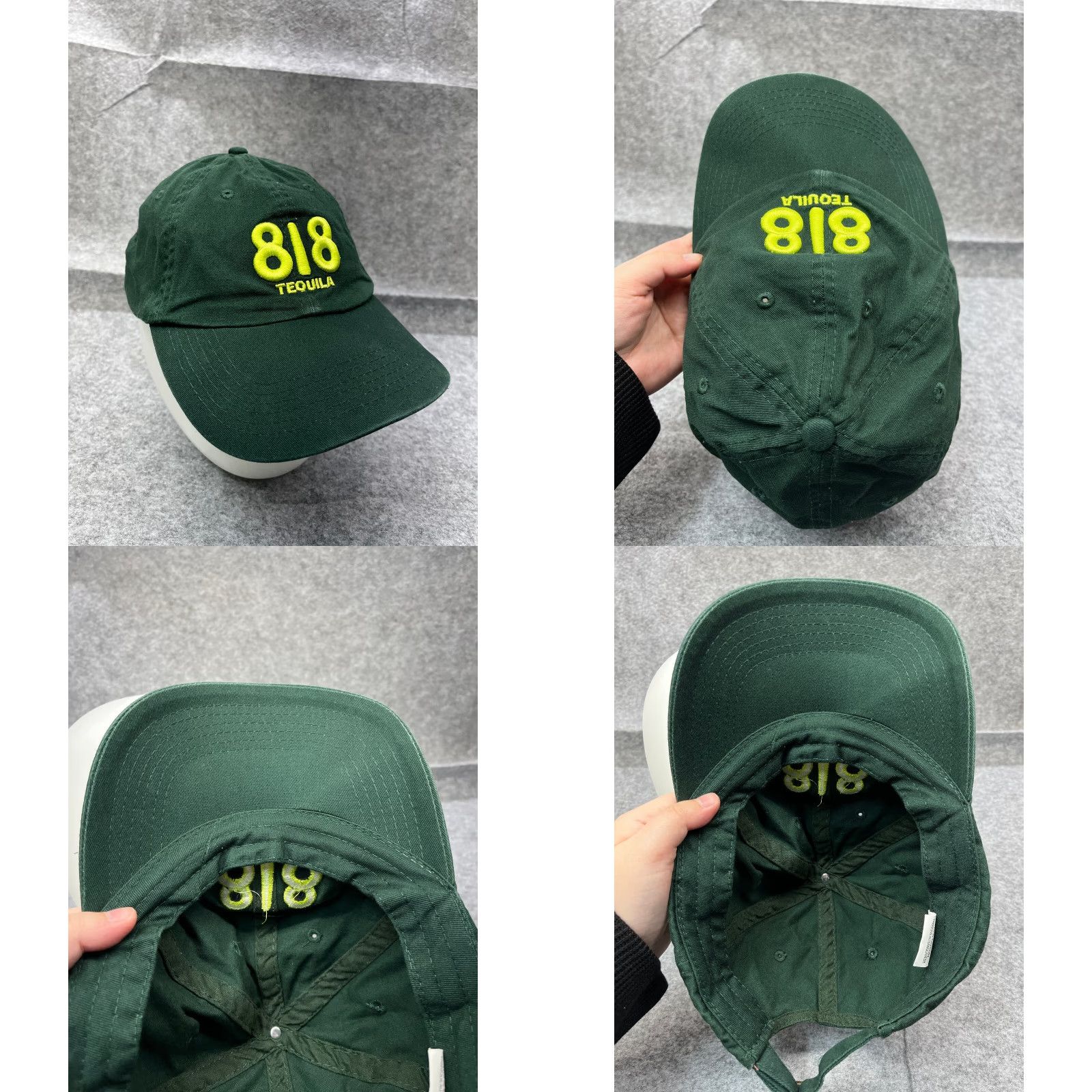 Vintage Hornitos Tequila Hat Cap Strap Back Adult One Size Green 100% Cotton Outdoors Size ONE SIZE - 8 Thumbnail