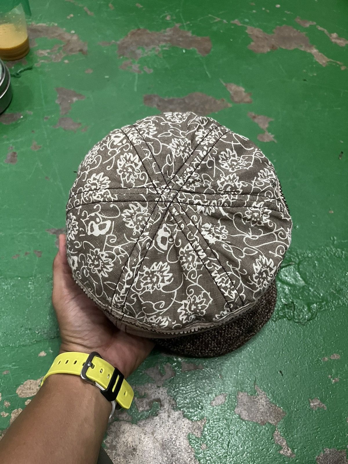 Japanese Brand × Vintage 🔥Grace Hats Sashiko Boro Japan Style Size ONE SIZE - 3 Thumbnail