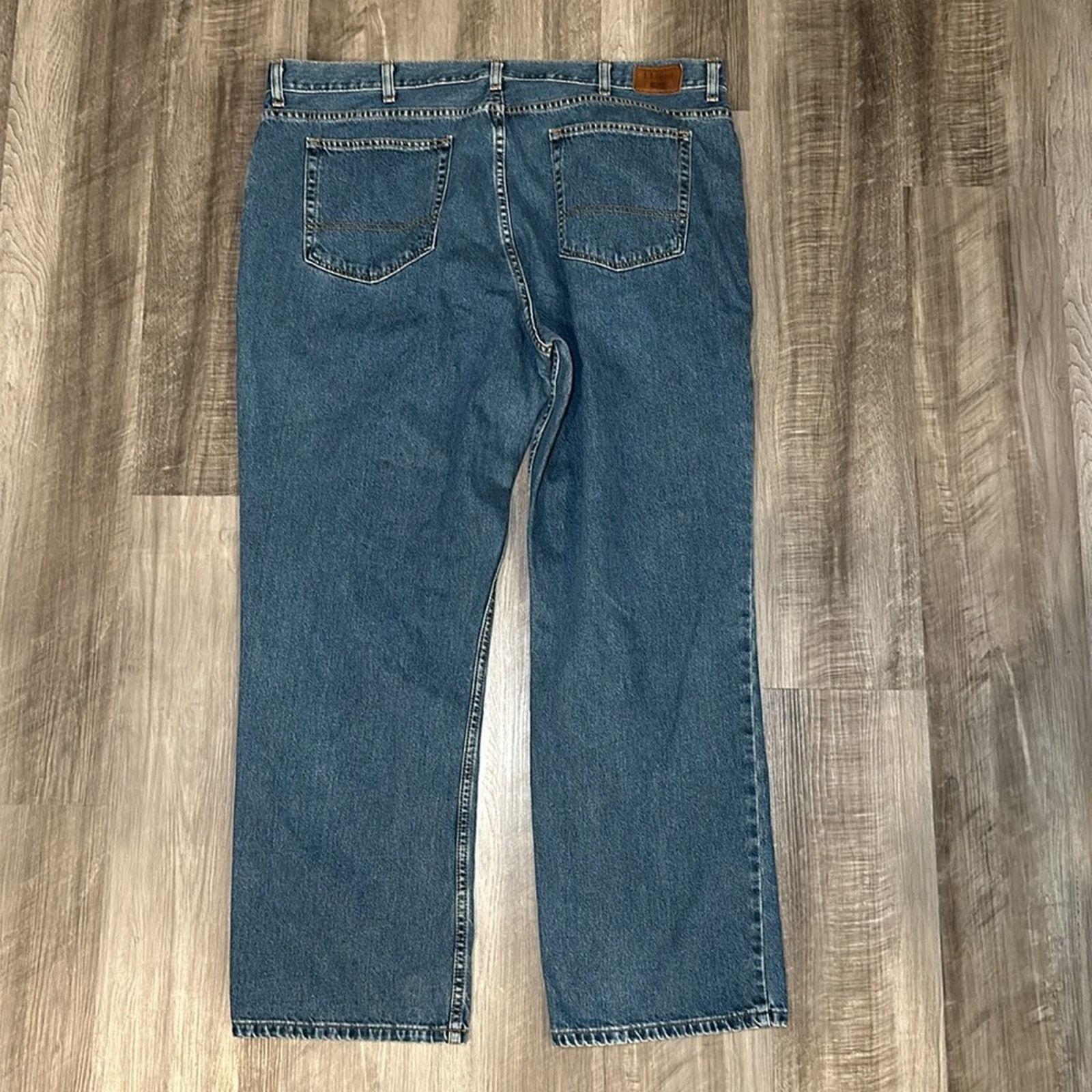 L.L. Bean L.L. Bean Straight Fit Jeans - 44x32 Size US 44 / EU 60 - 3 Thumbnail