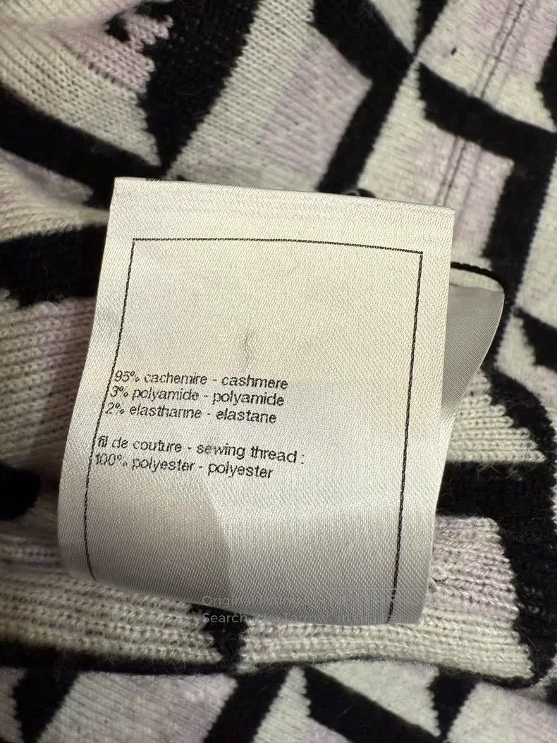 Chanel Chanel Black cashmere blend coat Size XS / US 0-2 / IT 36-38 - 8 Thumbnail