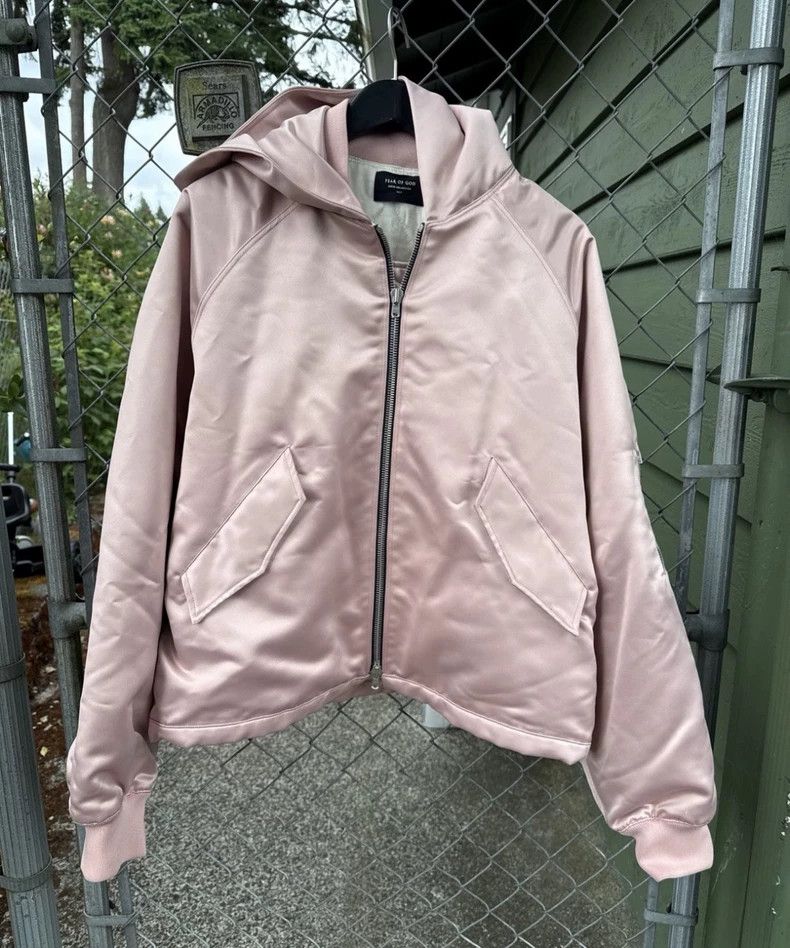 Fear of God Fear of God Pink silk padded jacket Size US L / EU 52-54 / 3 - 1 Thumbnail