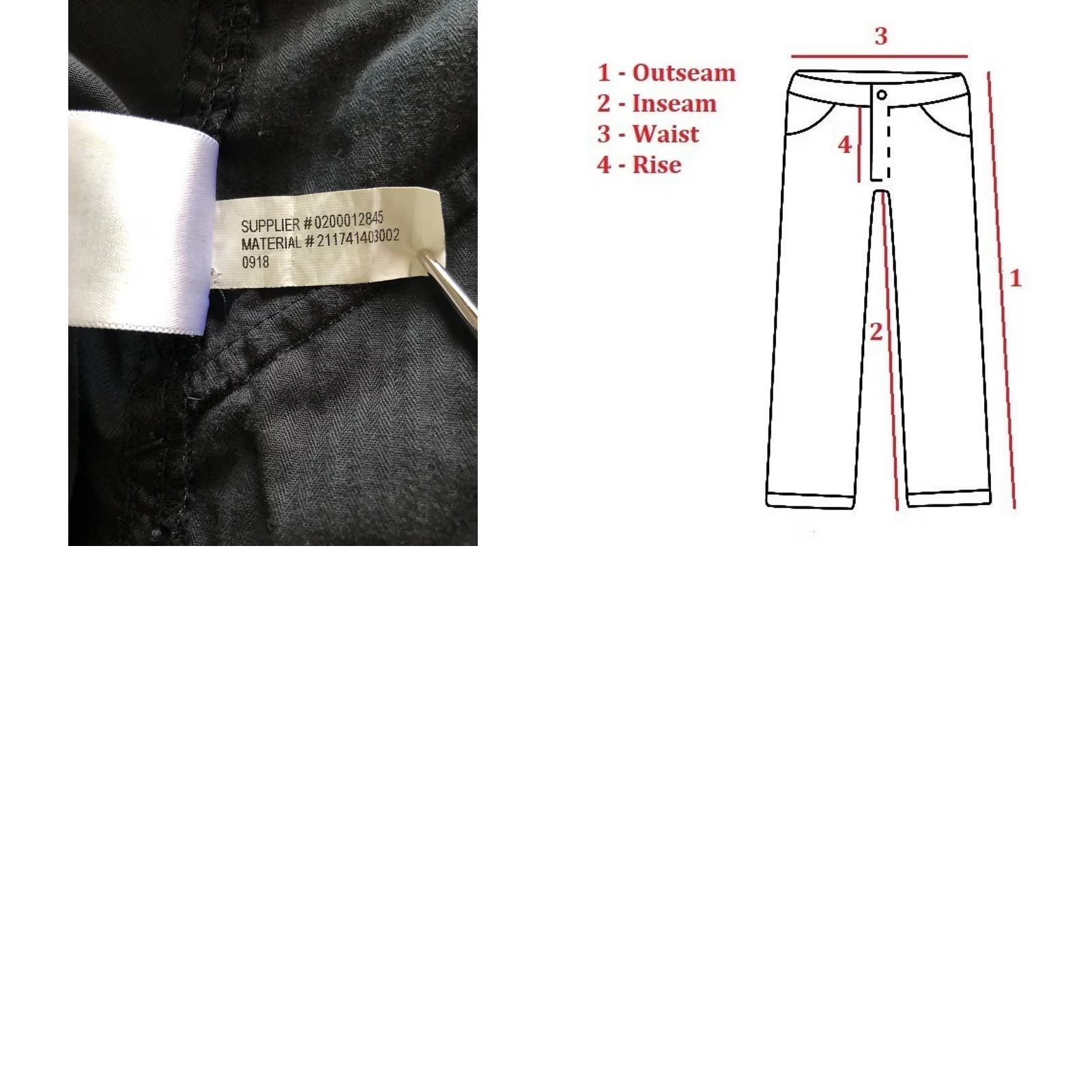 Ralph Lauren Ralph Lauren Women's Cargo Pants Size 2 Black Lyocell Cargo Pants Regular Small words adjusted Size 26" / US 2 / IT 38 - 9 Thumbnail