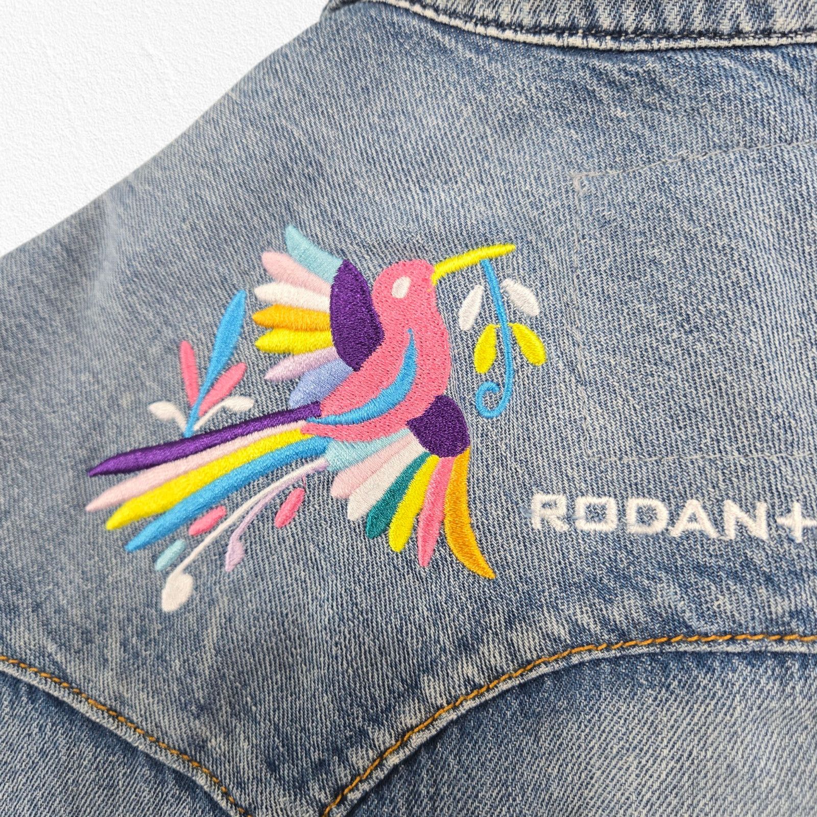 Imogene + Willie Imogene + Willie x Rodan + Fields Denim Western Vest Small Size S / US 4 / IT 40 - 6 Thumbnail