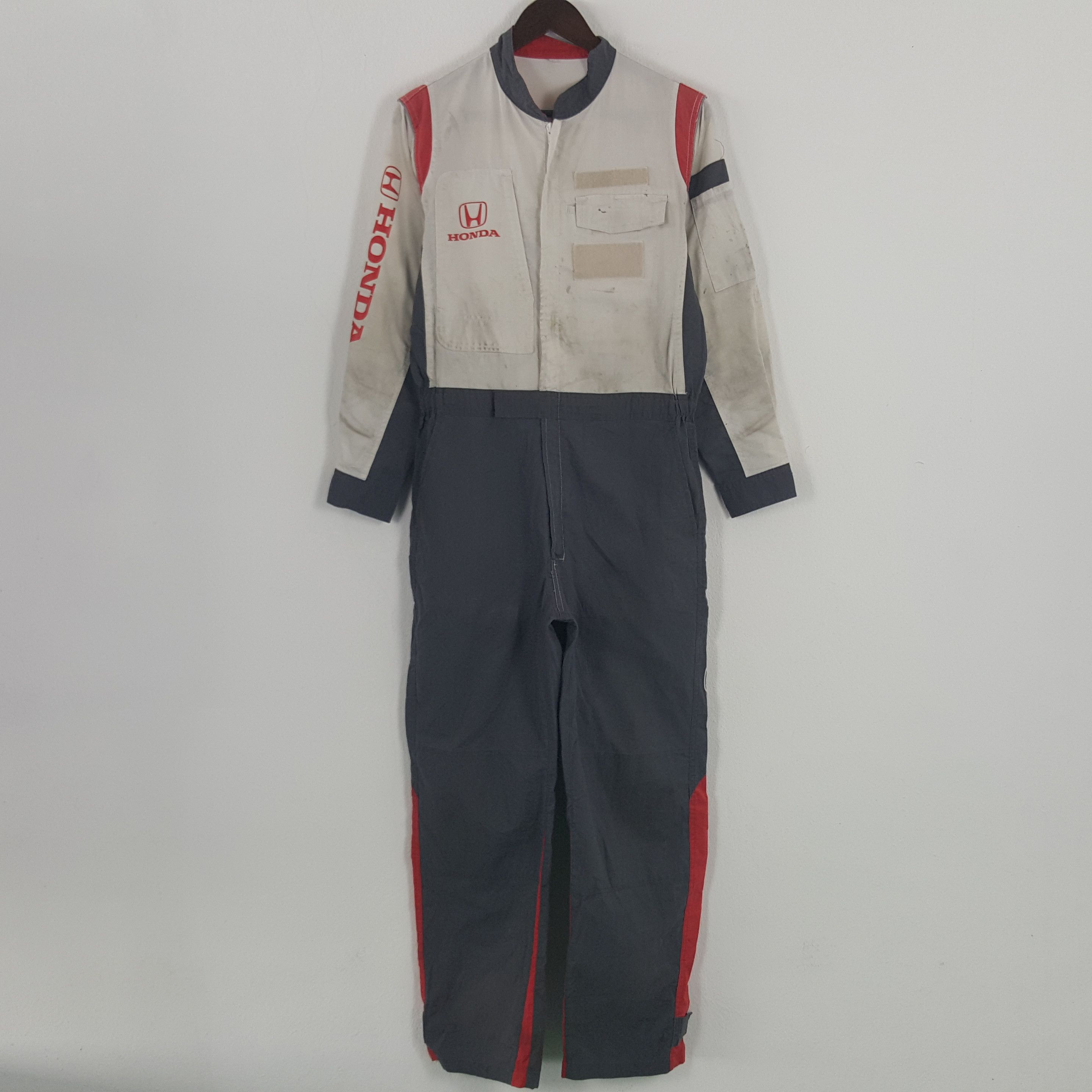 Honda × Sports Specialties × Vintage Vintage Honda Racing Worker Uniform Coverall Jumpsuit Jacket Size US M / EU 48-50 / 2 - 4 Thumbnail