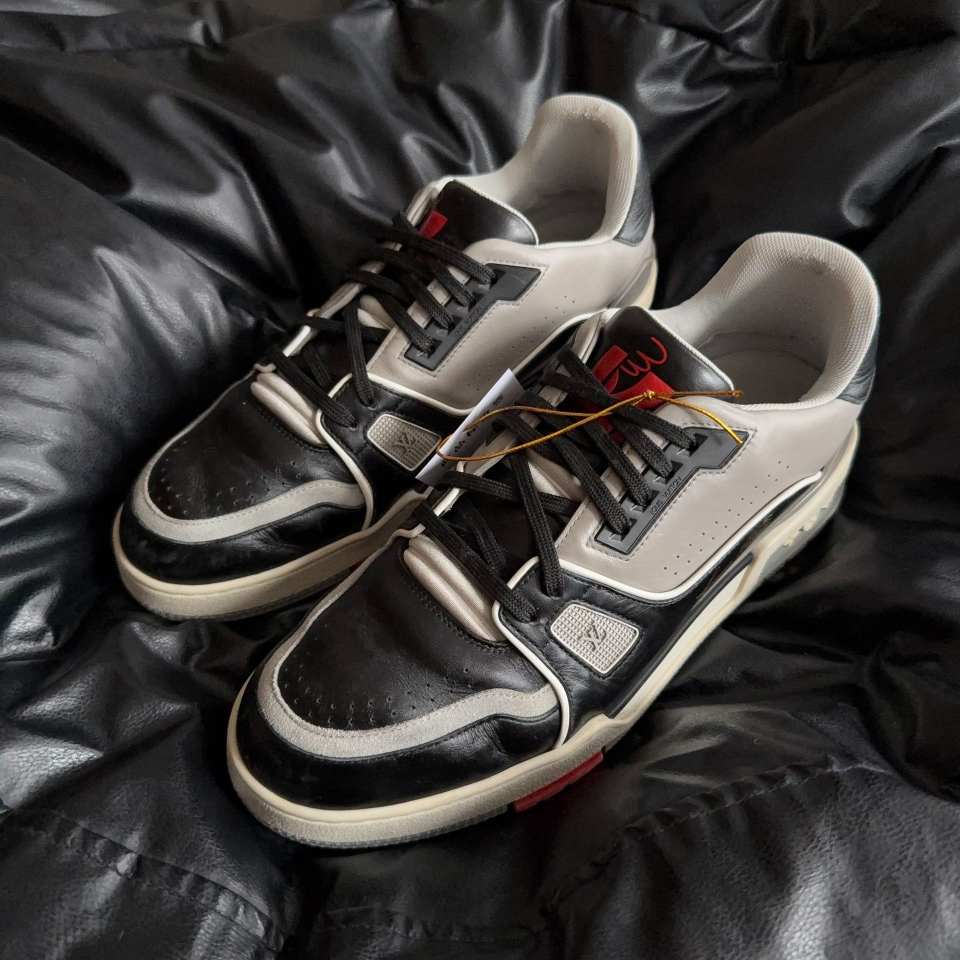 Louis Vuitton Louis Vuitton Training Denim Black Lowtop Sneakers 8 Men Size US 8 / EU 41 - 1 Thumbnail