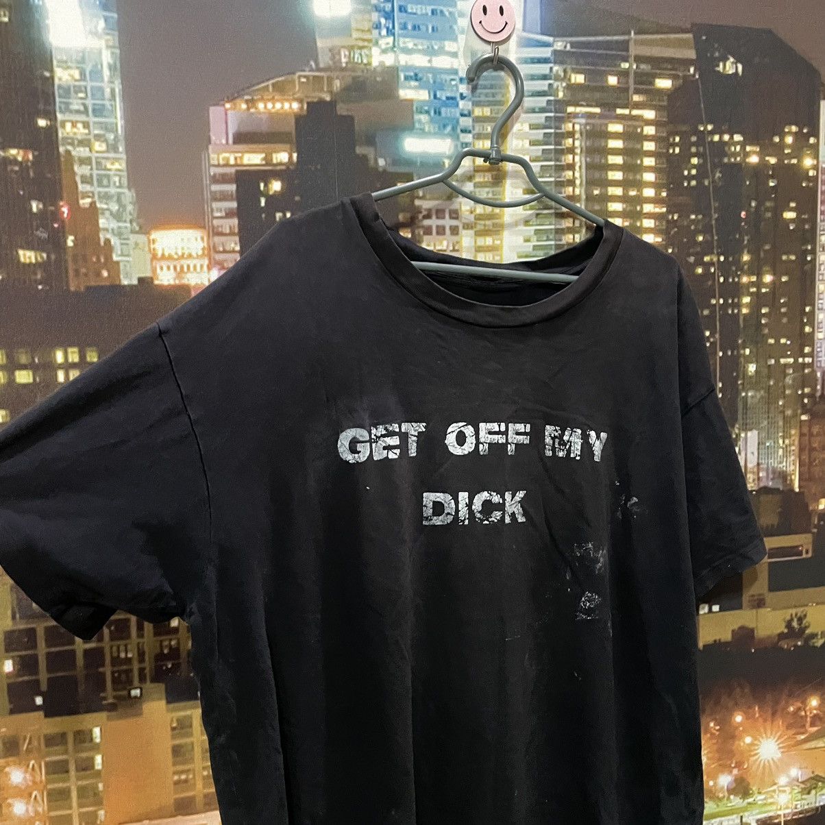 Band Tees VINTAGE 90S HUMOR TEE GET OFF MY DICK PENIS FUNNY PORNO XXX Size US XL / EU 56 / 4 - 3 Thumbnail