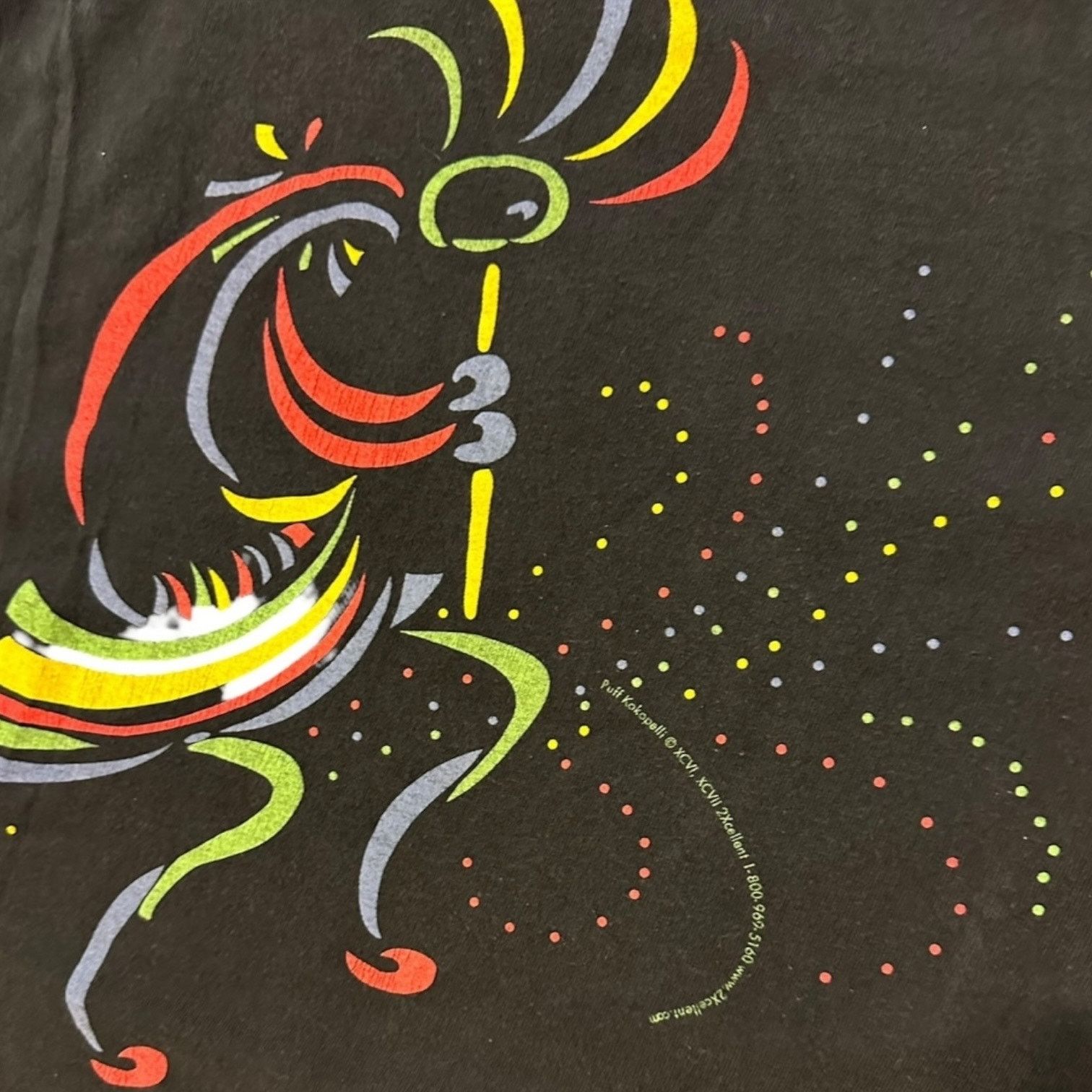 Gildan Taos New Mexico vintage tee Size US L / EU 52-54 / 3 - 3 Thumbnail