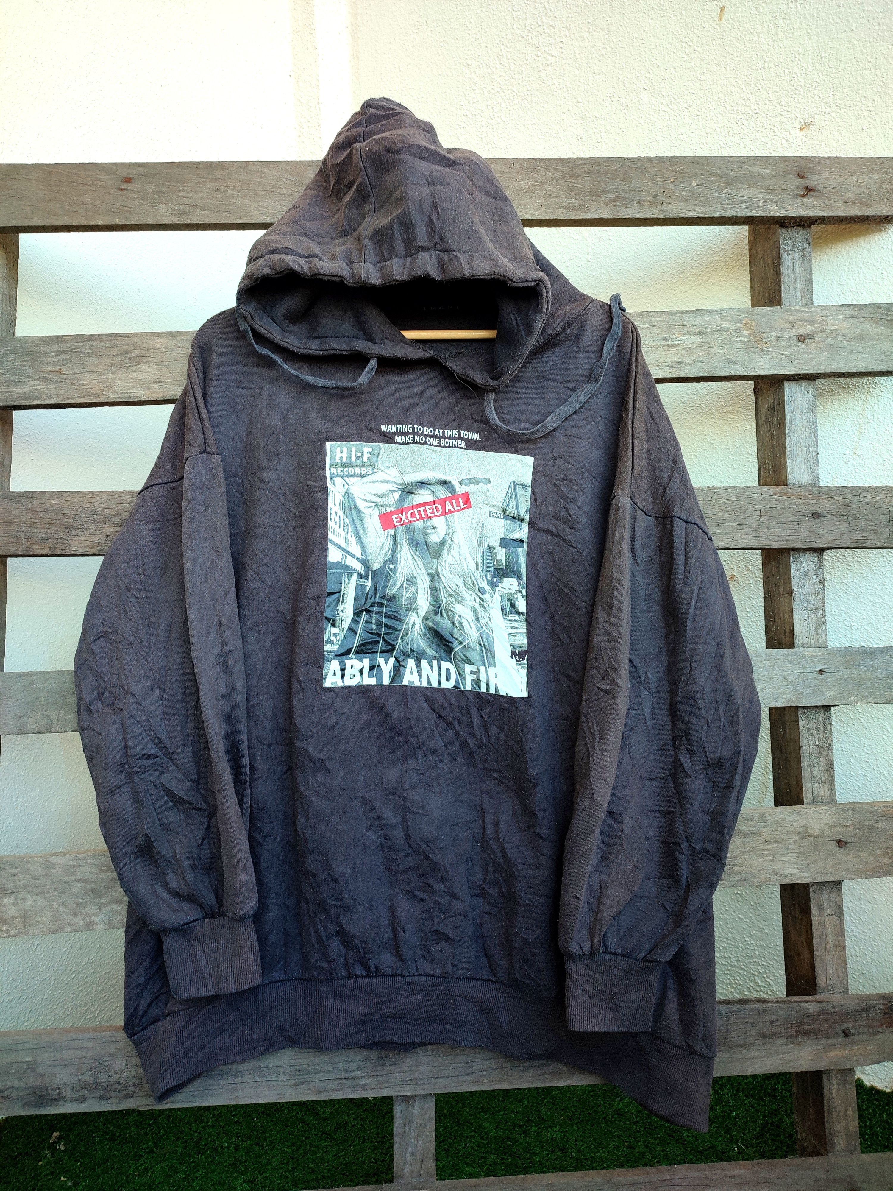 Sun Faded Japanese Brand Ingni Hoodies