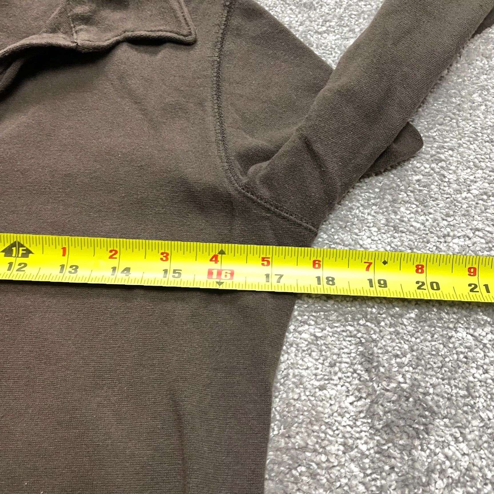 Mossimo Mossimo Polo Shirt Womens Medium Brown Long Sleeve Collared Knit Cotton Blend Casual Top Size M / US 6-8 / IT 42-44 - 7 Thumbnail