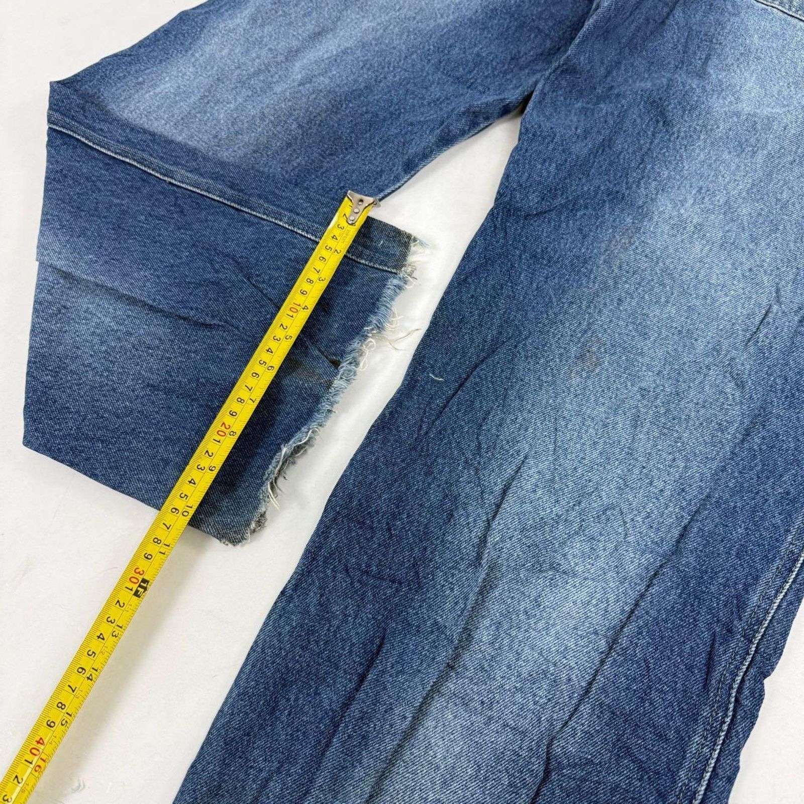 Diesel × Japanese Brand × Vintage Vintage y2k rocawear faded baggy wide leg embroidered jeans Size US 36 / EU 52 - 4 Thumbnail