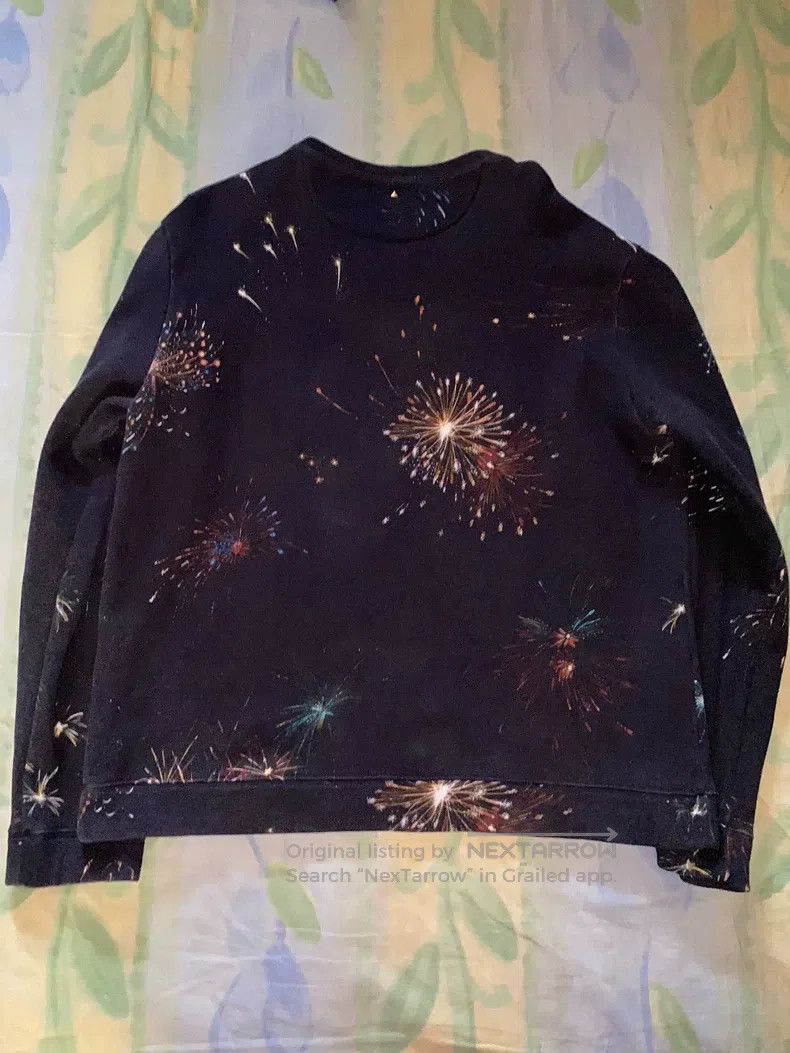 Valentino Valentino Fireworks space cotton sweatshirt i Size US M / EU 48-50 / 2 - 3 Thumbnail