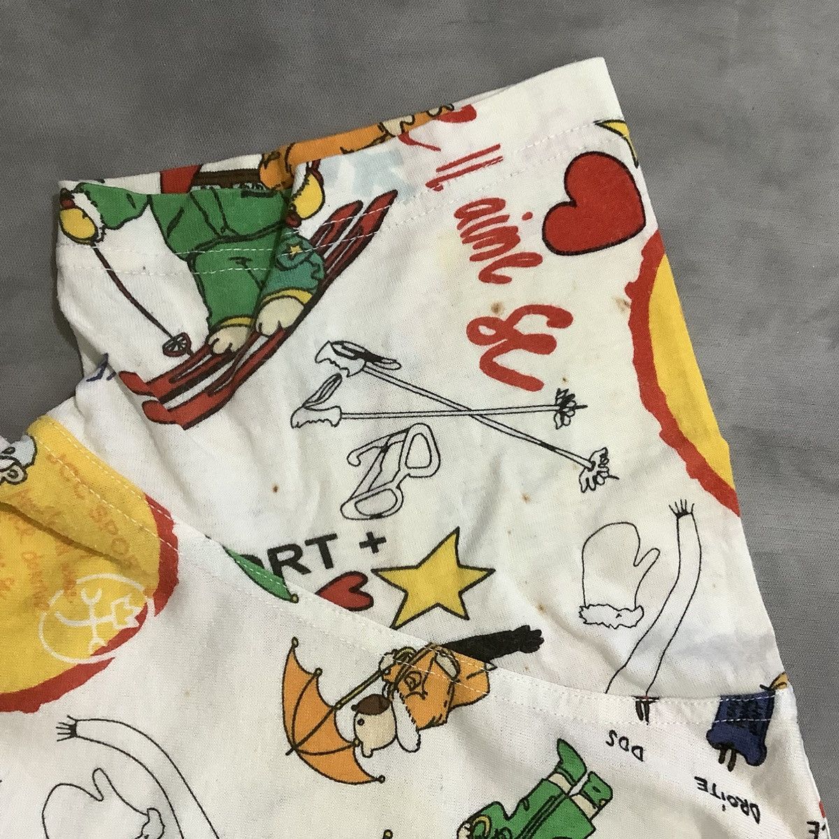 Jean Charles De Castelbajac Vintage Castelbajac Sport Overprint Size US L / EU 52-54 / 3 - 8 Thumbnail