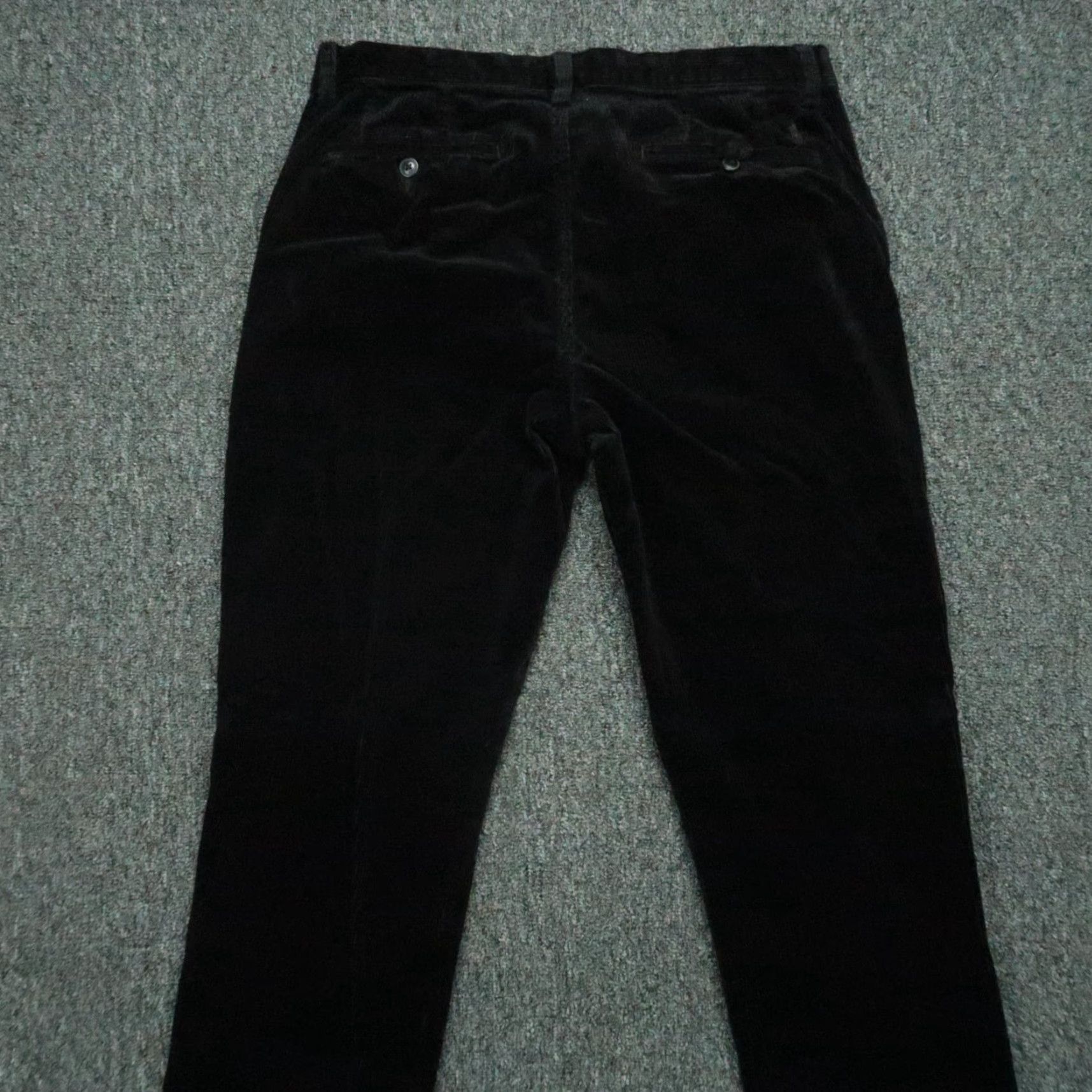 Polo Ralph Lauren Polo Ralph Lauren Pants Men 33x32 Black Corduroy PRL Cords Straight Chino Pockets Slim? Regular (adjusted) Size US XS / EU 42 / 0 - 4 Thumbnail