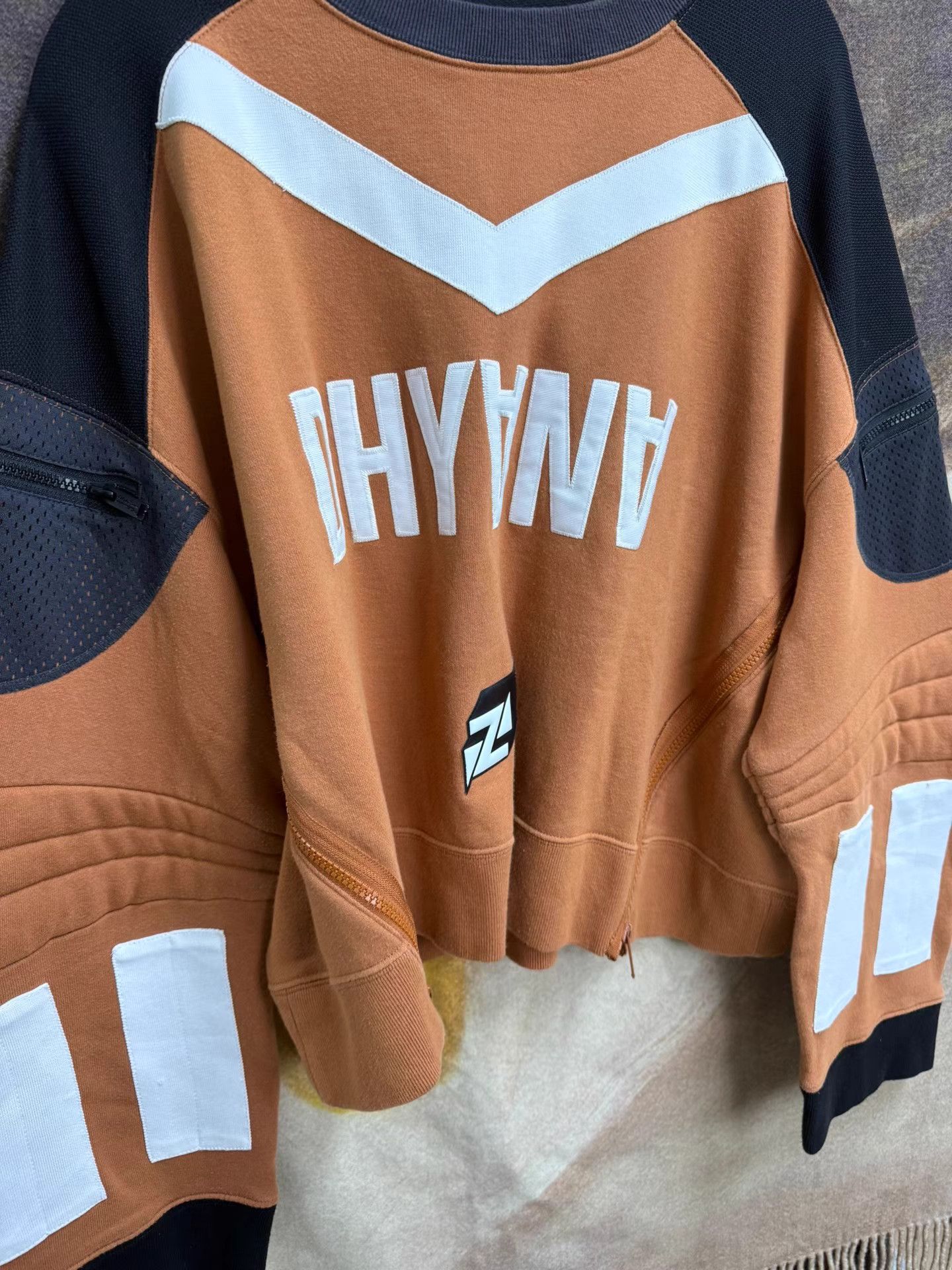 Undercover UNDERCOVER 19SS Patchwork Hockey Jersey K20 Size US L / EU 52-54 / 3 - 5 Thumbnail
