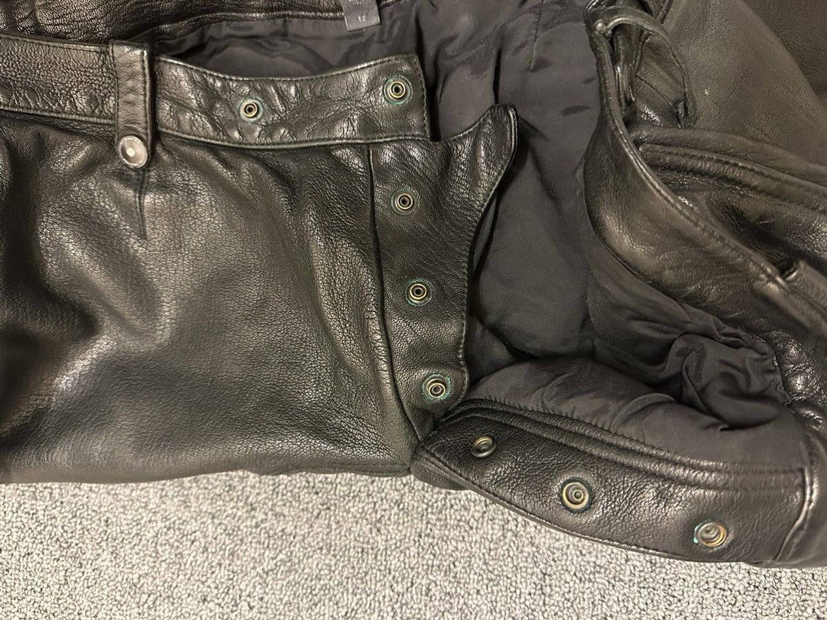 Burberry Prorsum Burberry Prorsum ss11 leather biker pants size IT 52 Size US 34 / EU 50 - 12 Thumbnail