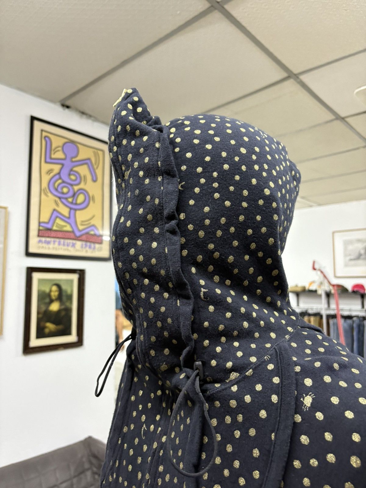 Issey Miyake Last Drop Tsumori Chisato hoodie jacket full zip polka dot Size US M / EU 48-50 / 2 - 13 Thumbnail