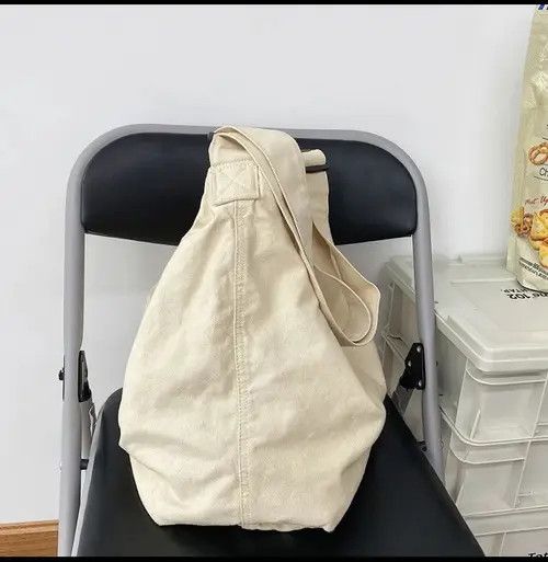 Japanese Brand Kawase x Asuka Large capacity Crossbody Canvas Bag Size ONE SIZE - 5 Thumbnail