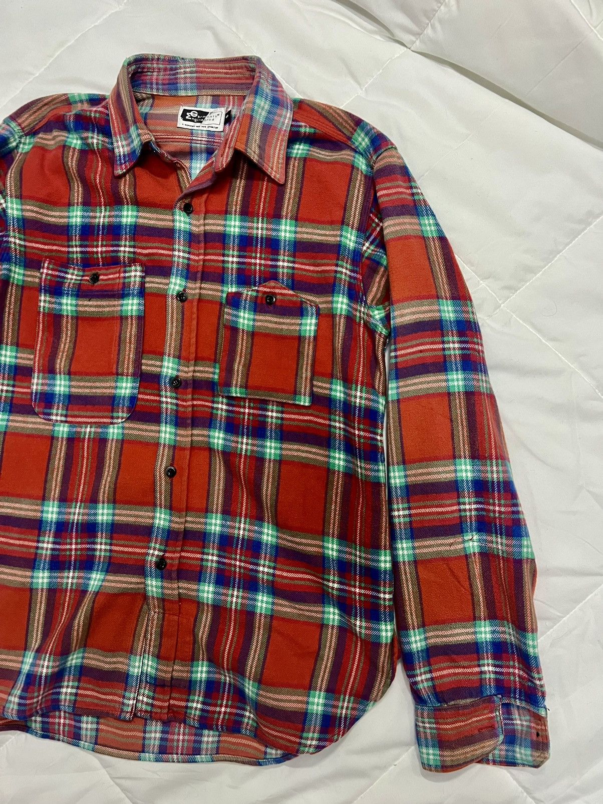 Engineered Garments × Nepenthes Nepenthes New York Engineered Garments Flannel Shirt Size US S / EU 44-46 / 1 - 5 Thumbnail
