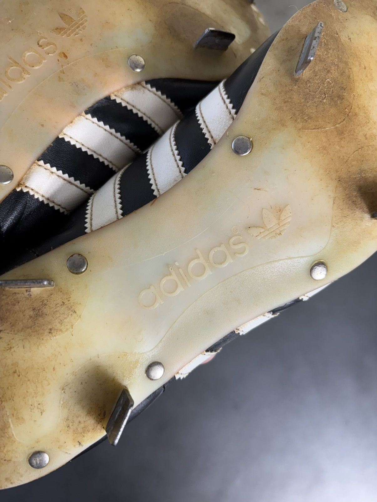 Adidas × Vintage 1970s Adidas Major League Cleats 80s Vintage Adidas Sport 9 Size US 9 / EU 42 - 14 Thumbnail