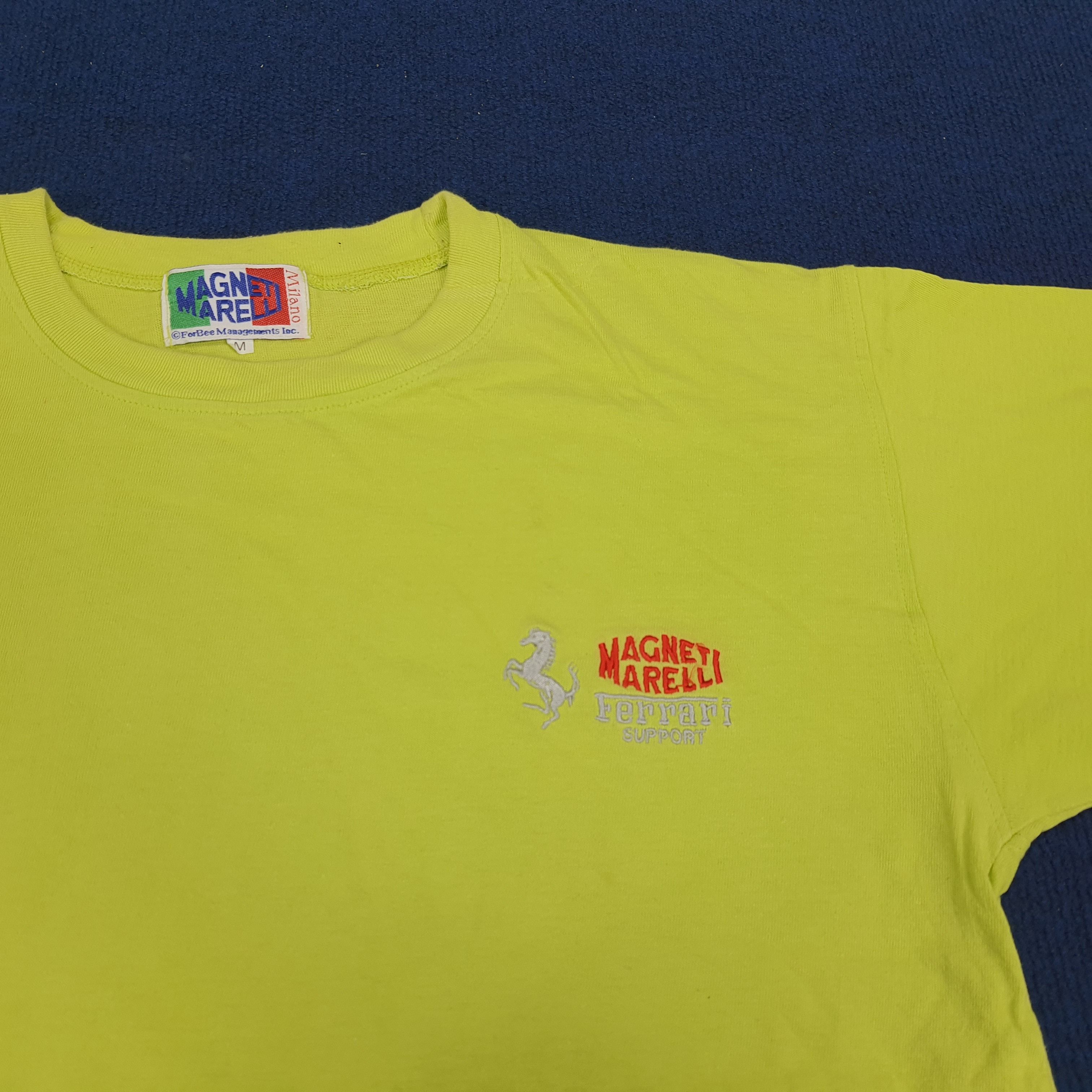 Ferrari × Vintage Vintage Magneti Marelli FERRARI Support Tshirt Size US L / EU 52-54 / 3 - 2 Thumbnail