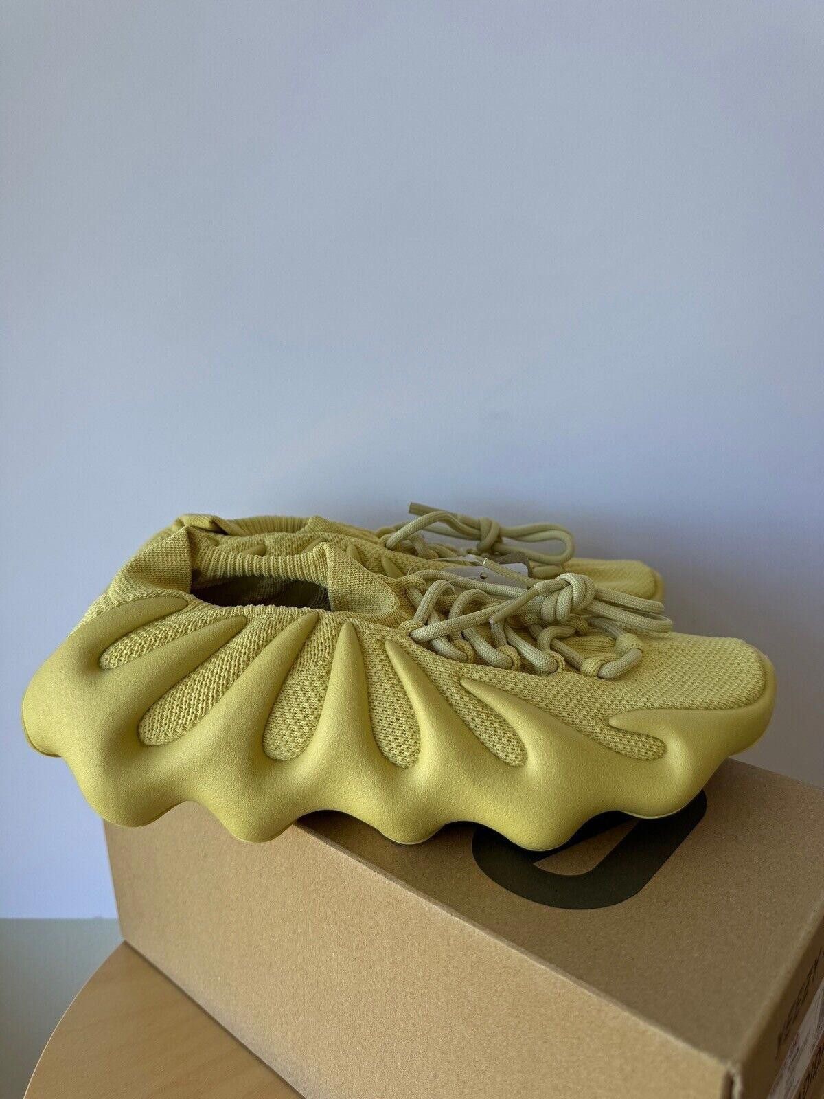 yeezy 450 boost yzy adidas sneakers sulfur yellow 9 8.5 42