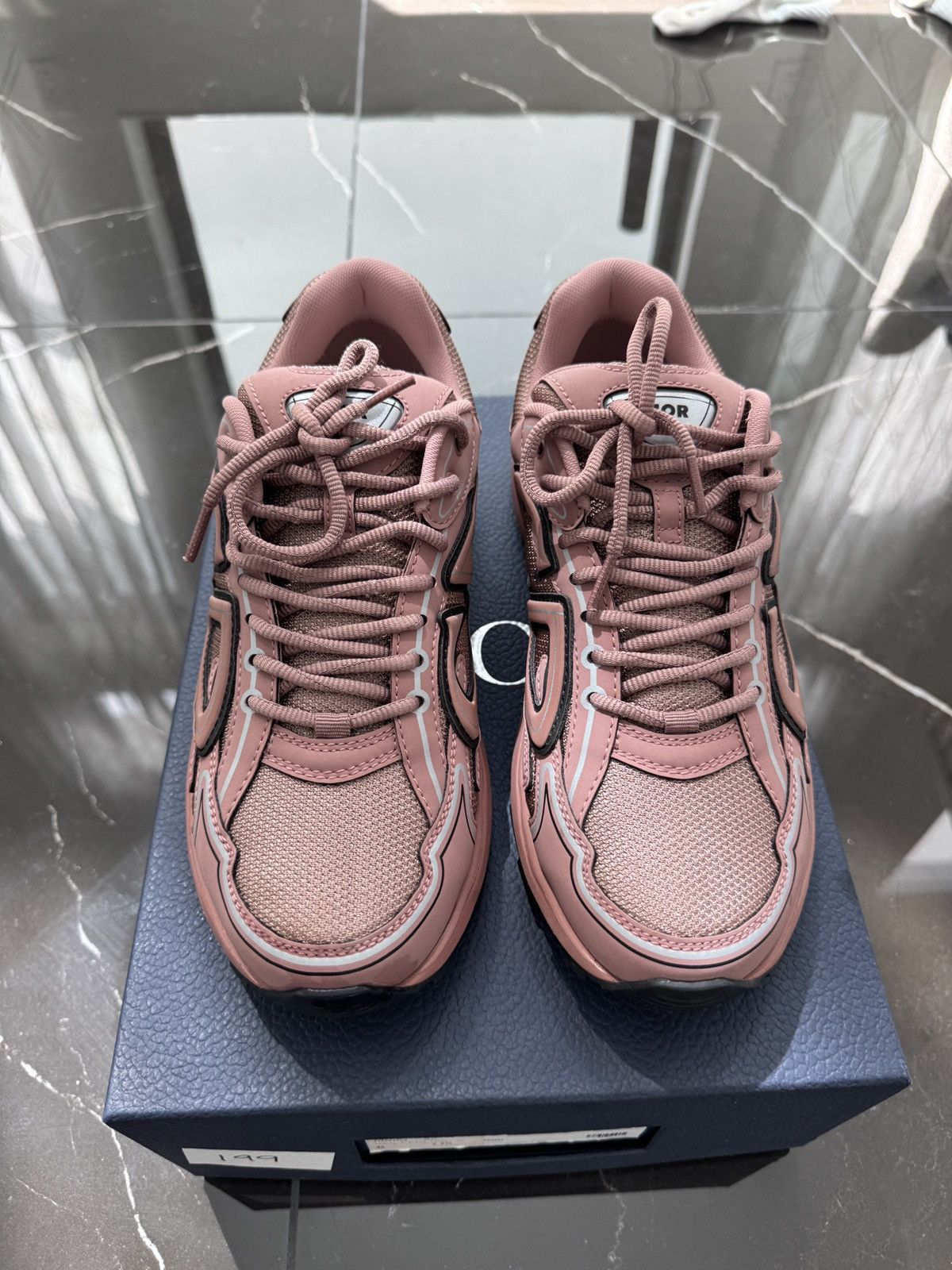 Dior Dior B30 “Burlwood” Low Top Sneakers - Size 42 Size US 9 / EU 42 - 5 Thumbnail