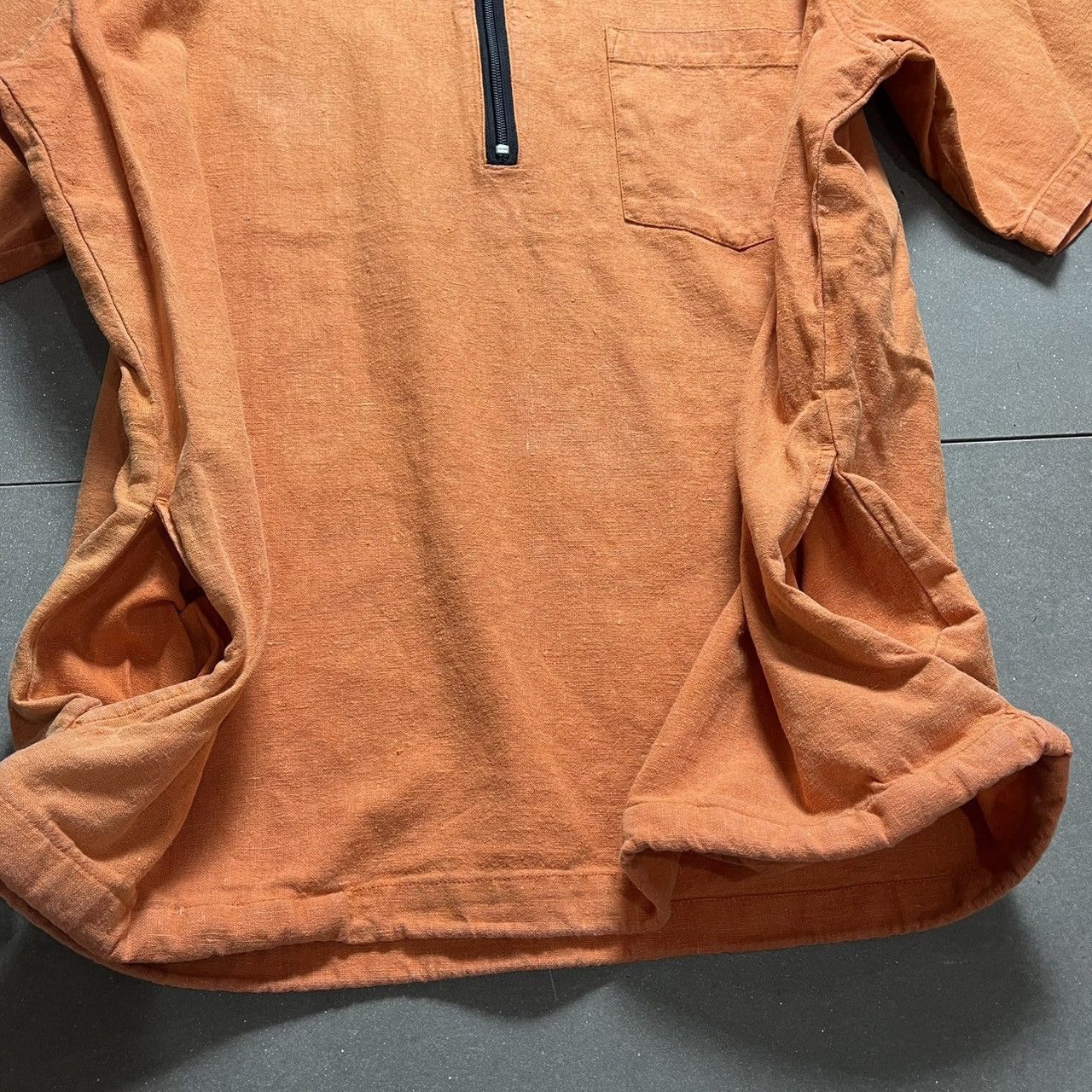 Japanese Brand Hemp Bummers Japanese Brand Half-Zip Tee Size US M / EU 48-50 / 2 - 8 Thumbnail