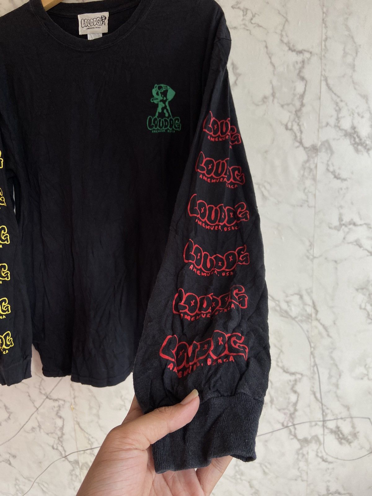 Band Tees × Vintage Lou Dog Ska Punk Band Longsleeve Size US L / EU 52-54 / 3 - 4 Thumbnail