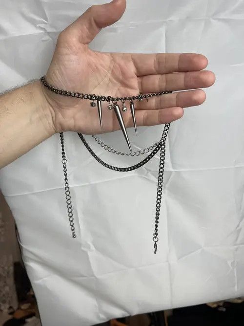 Jewelry Pepper x Junko 🐜GHOTIC style jewerly avant-garde necklace Size ONE SIZE - 3 Thumbnail