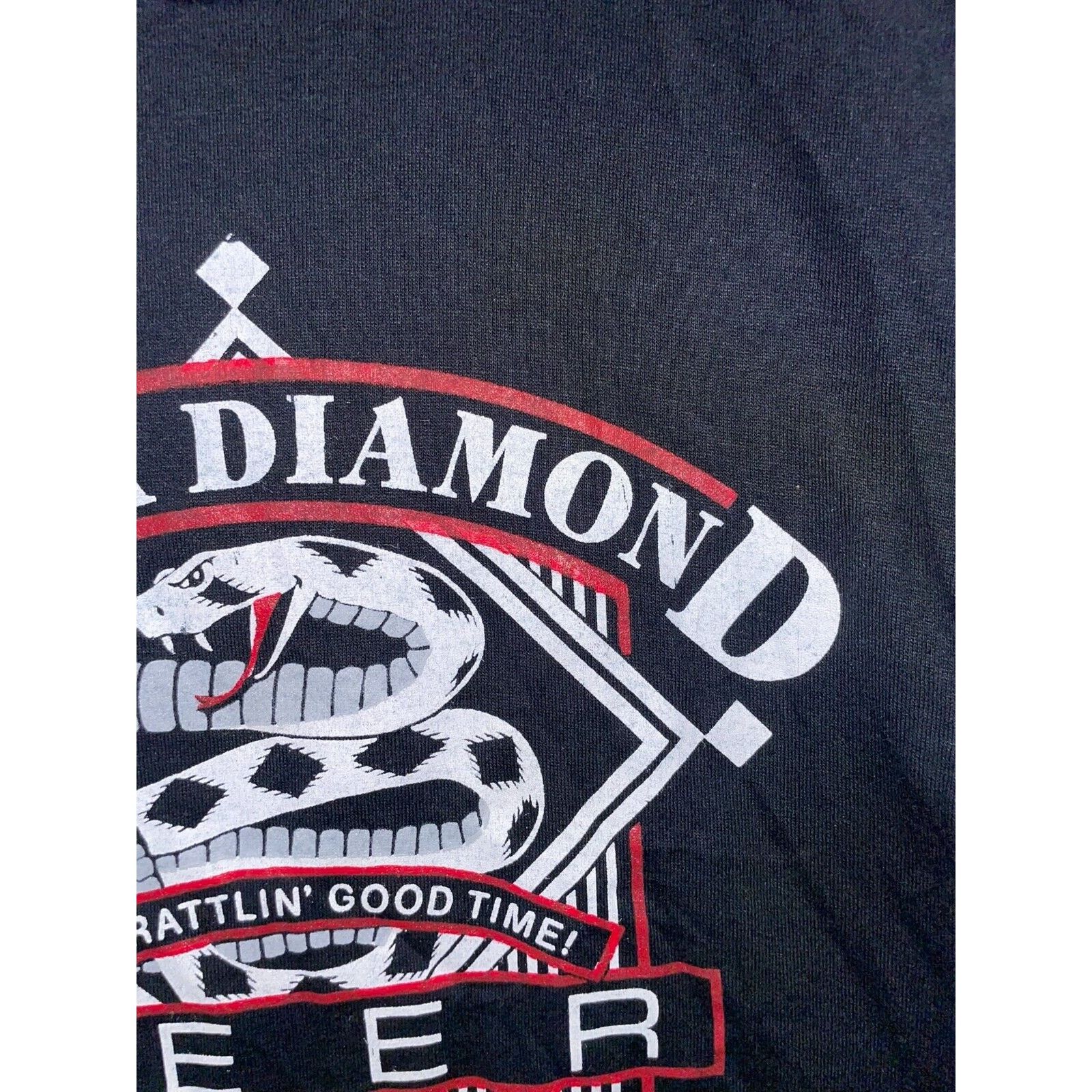 Jerzees Vintage Beer Shirt Black Diamond Jackson Hole Tee 80s VTG M Size US M / EU 48-50 / 2 - 4 Thumbnail