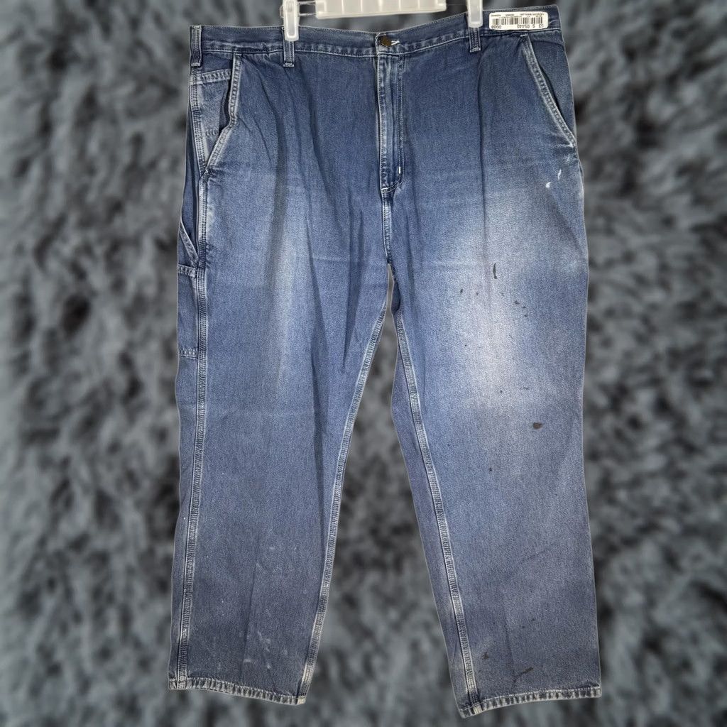 Carhartt VINTAGE Carhartt Dungaree Fit Jeans Mens 44x30 Workwear Denim Utility Pants (44x30) Size US 44 / EU 60 - 1 Thumbnail
