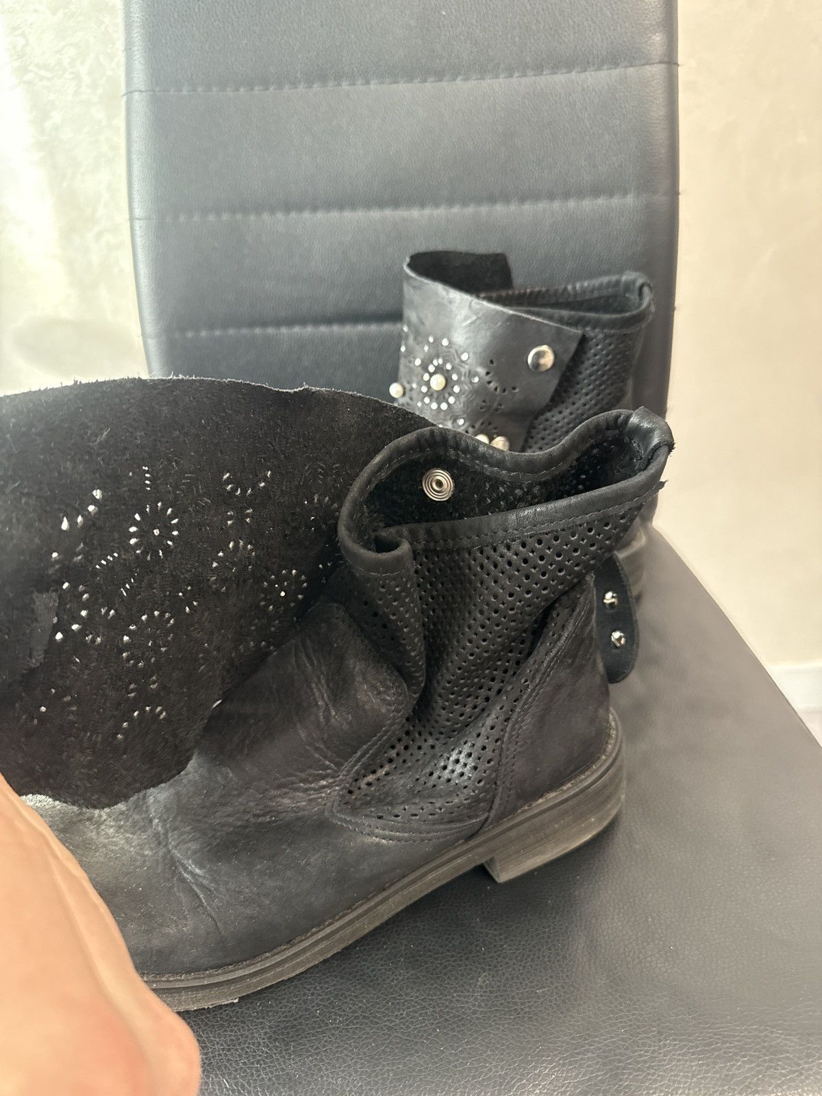 A.S.98 A.S. 98 style avant garde hype leather boots ankle boots Size US 6.5 / EU 39-40 - 7 Thumbnail