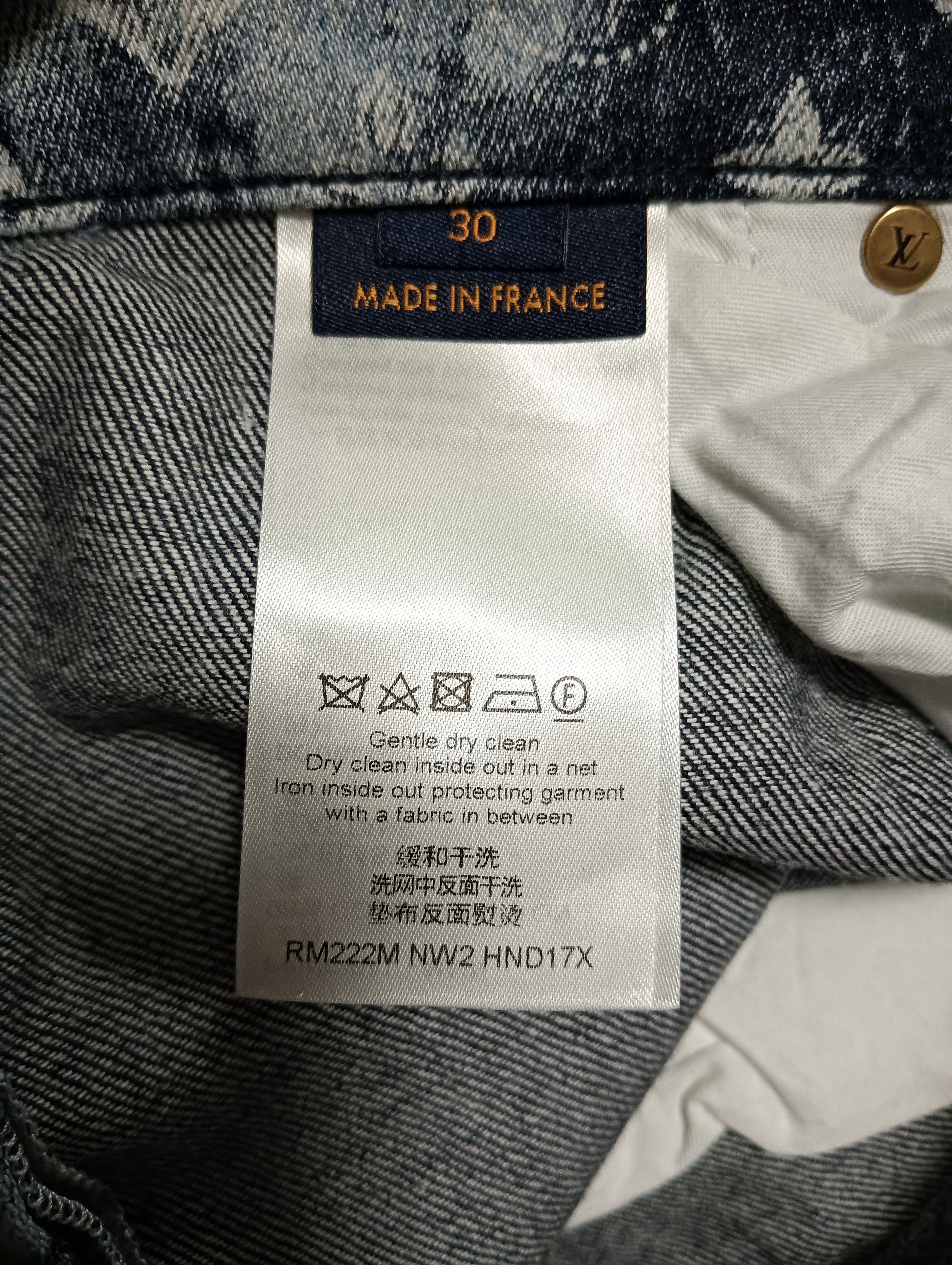 Louis Vuitton Bandana Monogram Denim Shorts Size US 30 / EU 46 - 7 Thumbnail