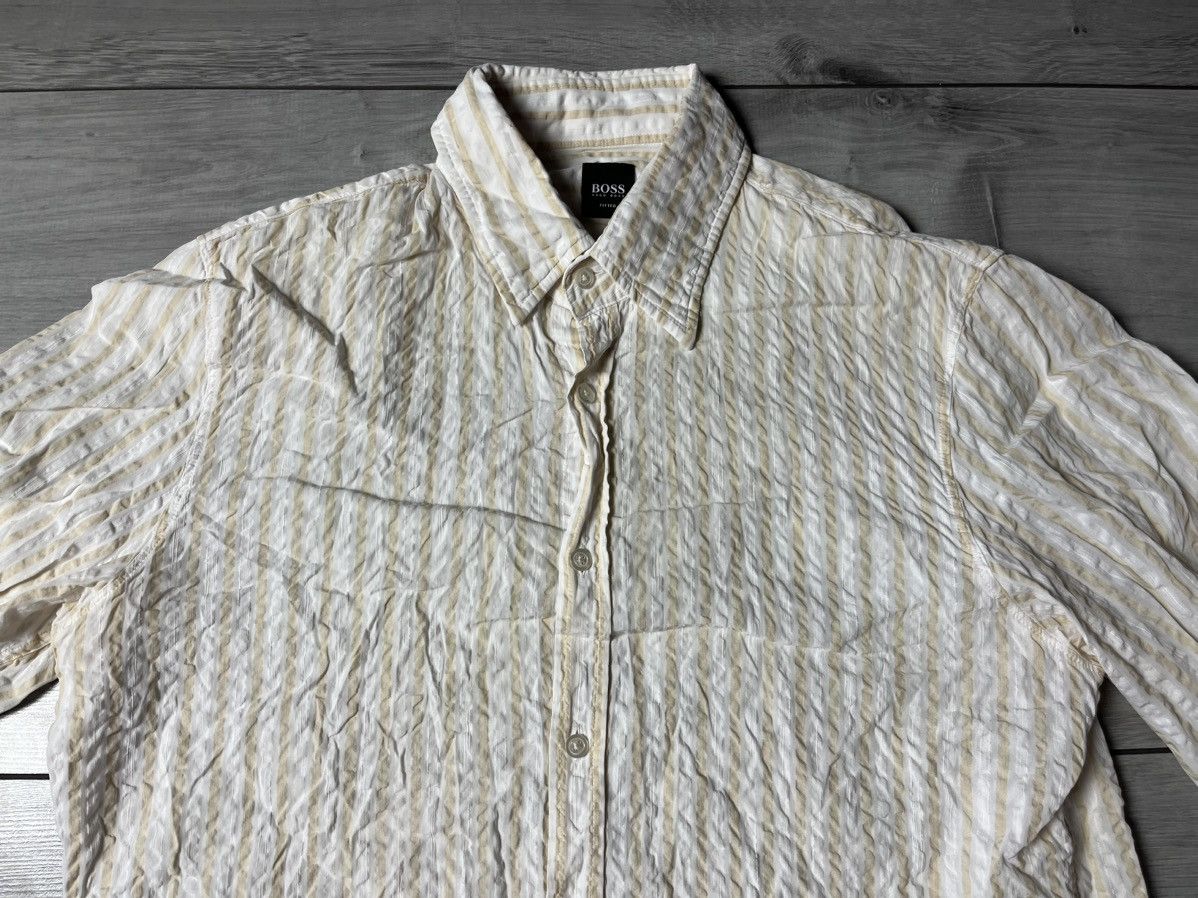 Hugo Boss Hugo boss shirt classic 3D size Large Size US L / EU 52-54 / 3 - 3 Thumbnail