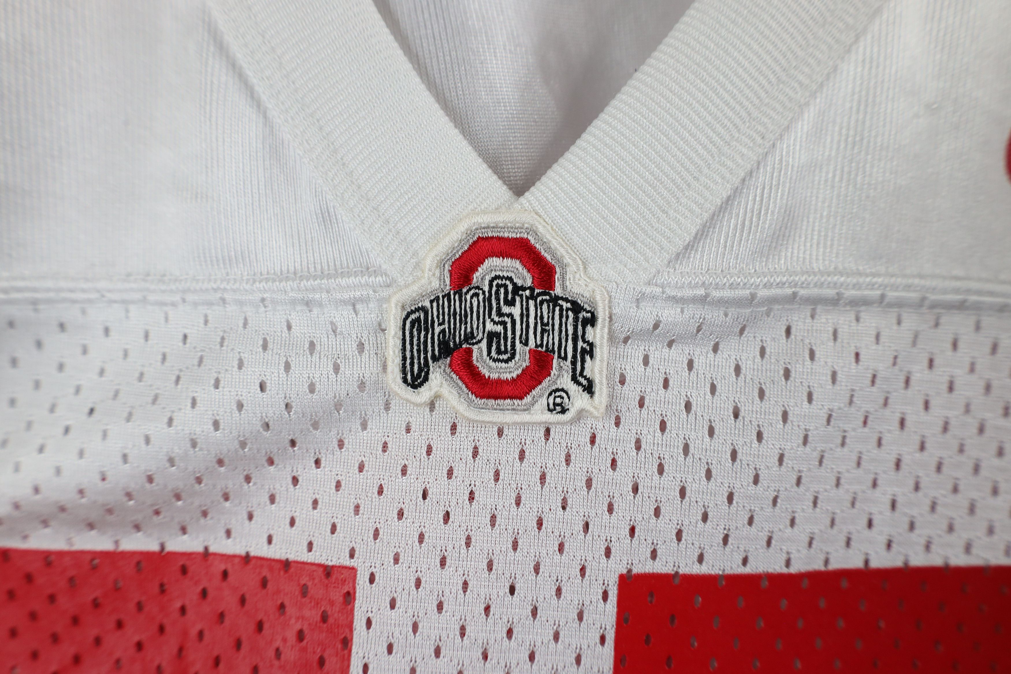 Nike × Vintage Vintage Nike Ohio State University Football Jersey White #47 Size US L / EU 52-54 / 3 - 5 Thumbnail