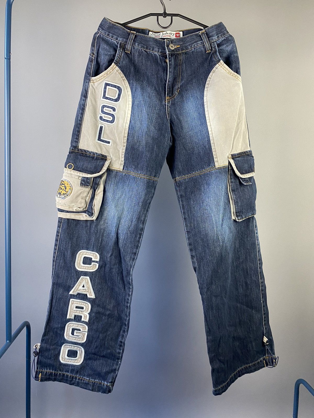 Diesel × Japanese Brand Vintage advantage Diesel cargo pants Size US 29 - 1 Thumbnail