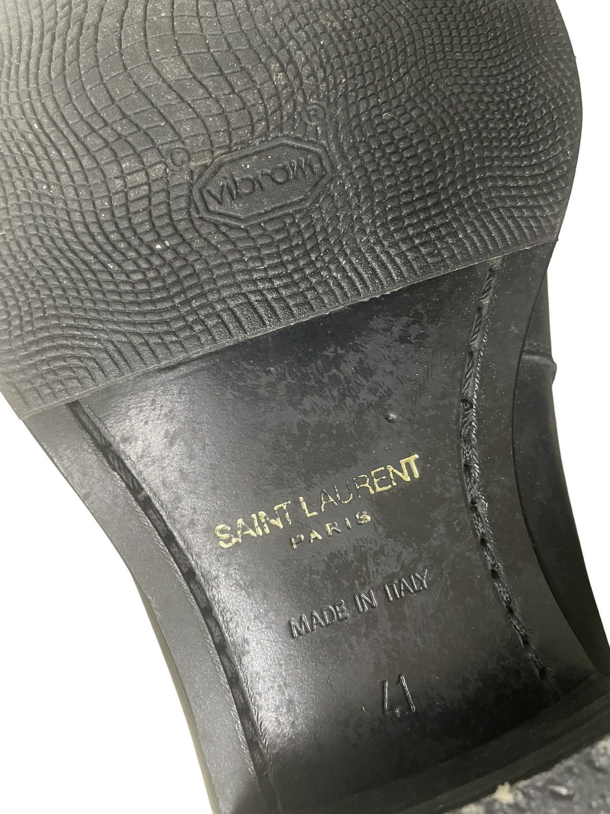 Saint Laurent Paris VINTAGE LEATHER BOOTS SAINT LAURENT PARIS Size US 7.5 / EU 40-41 - 6 Thumbnail