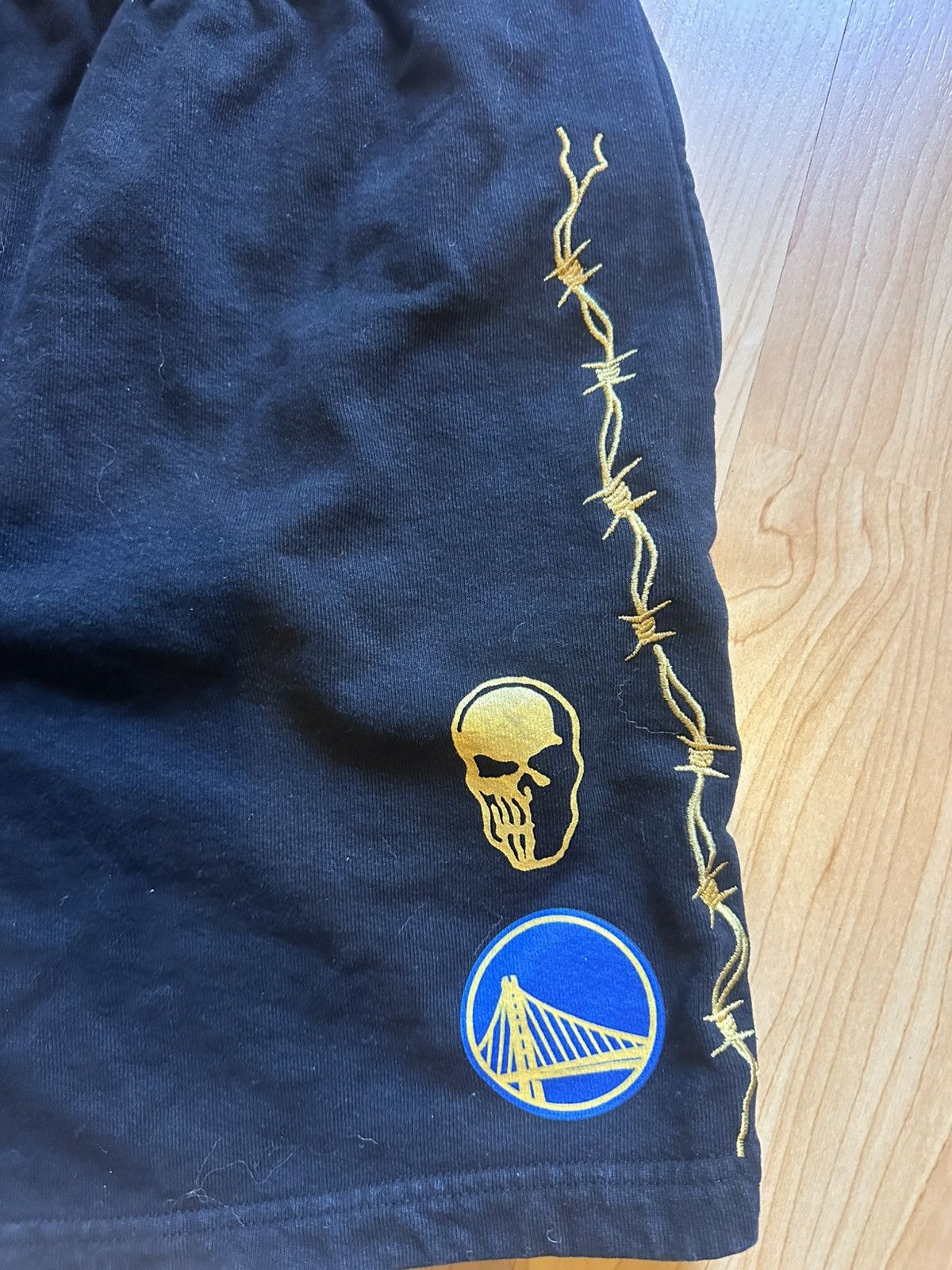Warren Lotas Warren Lotas! Warriors 2022 NBA championship shorts! Size L Size US 34 / EU 50 - 2 Thumbnail
