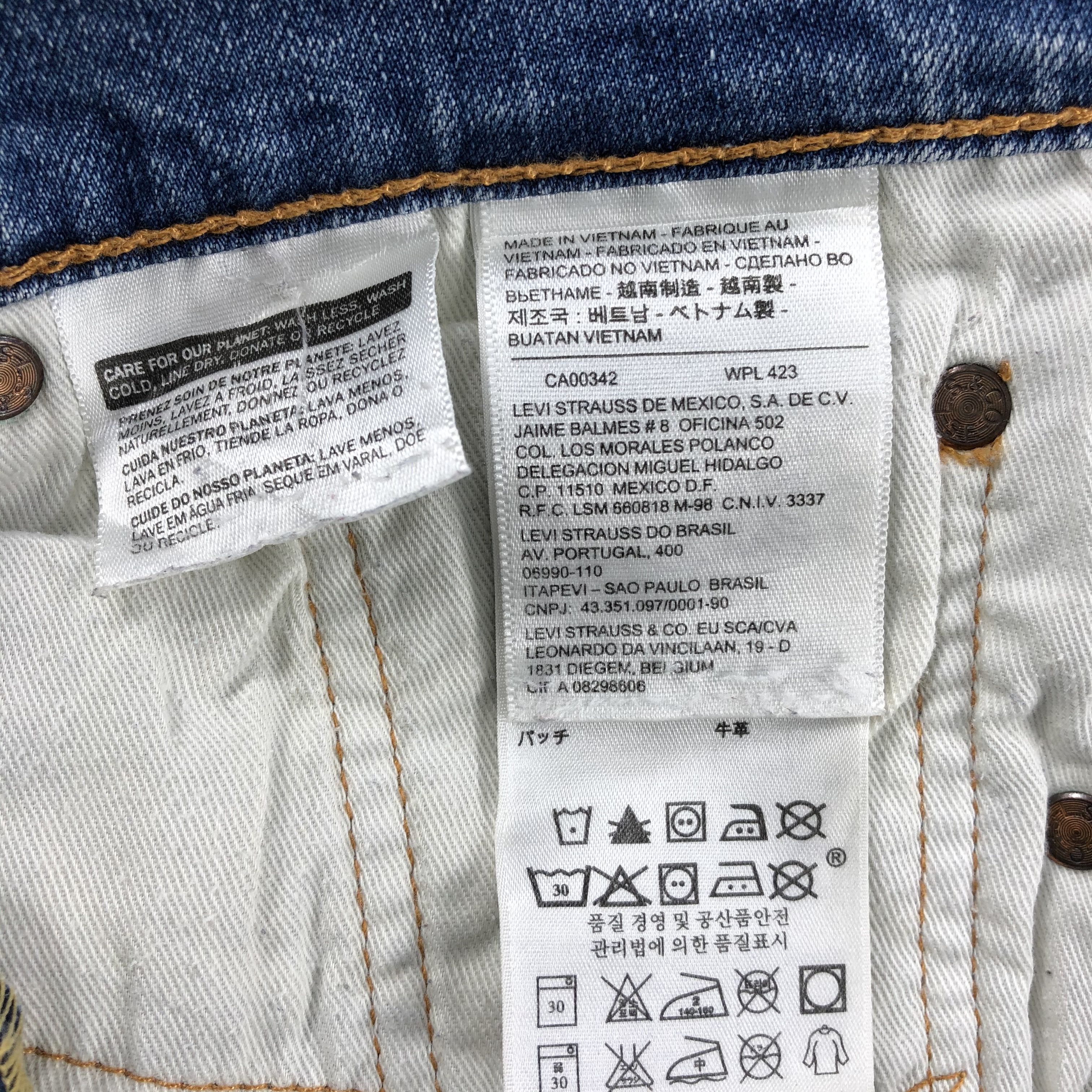 Levi's × Vintage Vintage Blue Wash Levis 511 Jeans-JM2206 Size US 31 - 12 Thumbnail