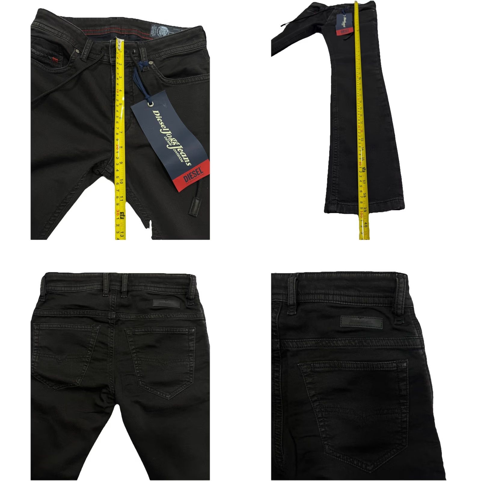 Diesel Diesel Men's Thommer Jogg Jeans Blue Denim Size 26 Slim Fit Jeans Size US 26 / EU 42 - 9 Thumbnail