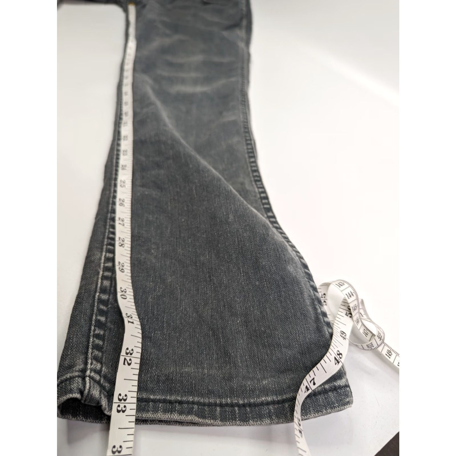 Levi's Levi's 511 Slim Fit Jeans Mens Gray Denim Dark Wash 34 Inseam 33 84511-0214 Size US 34 / EU 50 - 6 Thumbnail
