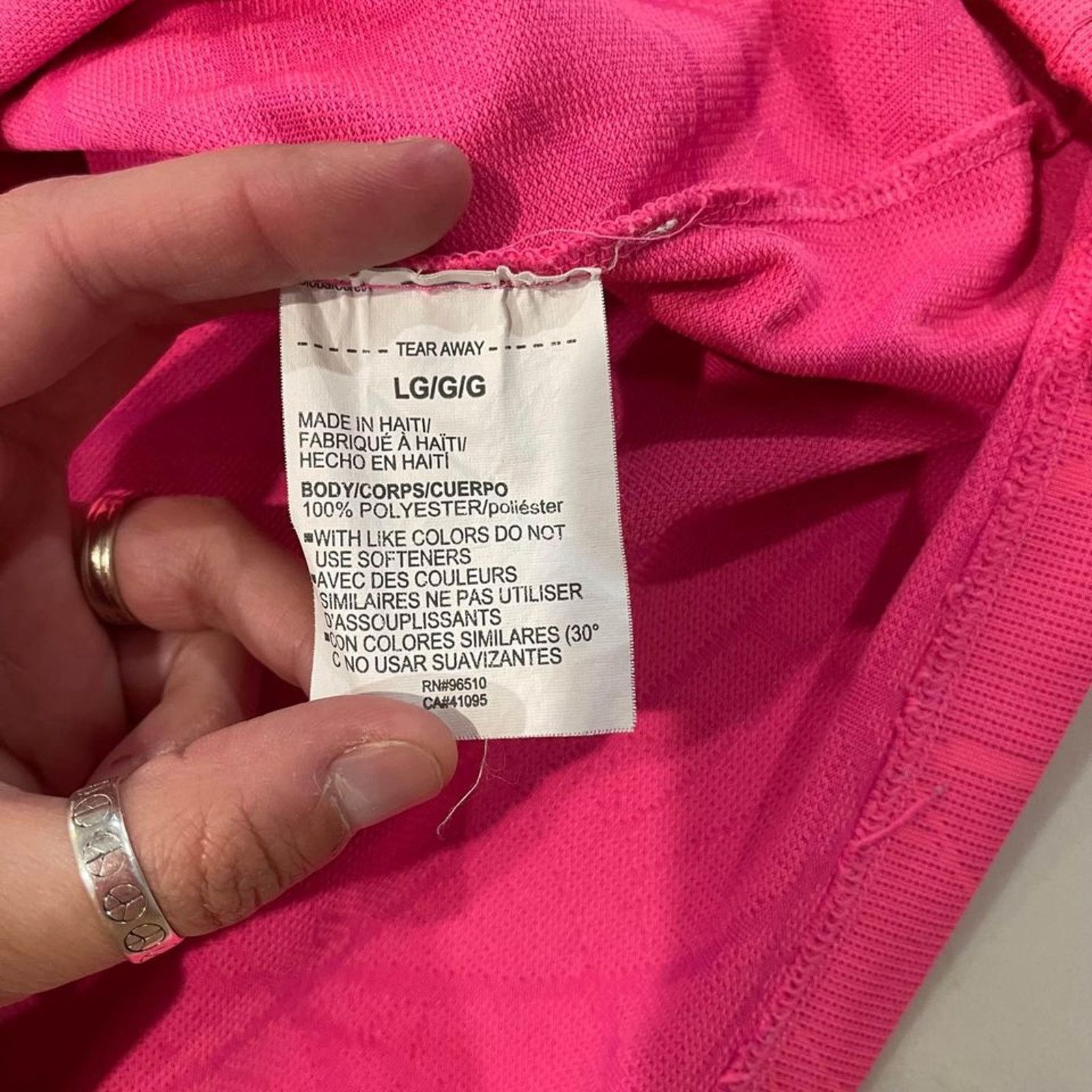 Under Armour Under Armour Heat Gear T-Shirt LooseFit HotPink Womens Large Size L / US 10 / IT 46 - 4 Thumbnail