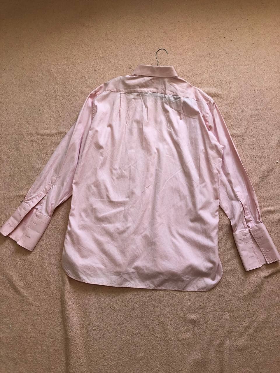 Aquascutum Vintage Aquascutum Pink Classic Fit Long Sleeve Button Shirt Size US XL / EU 56 / 4 - 10 Thumbnail