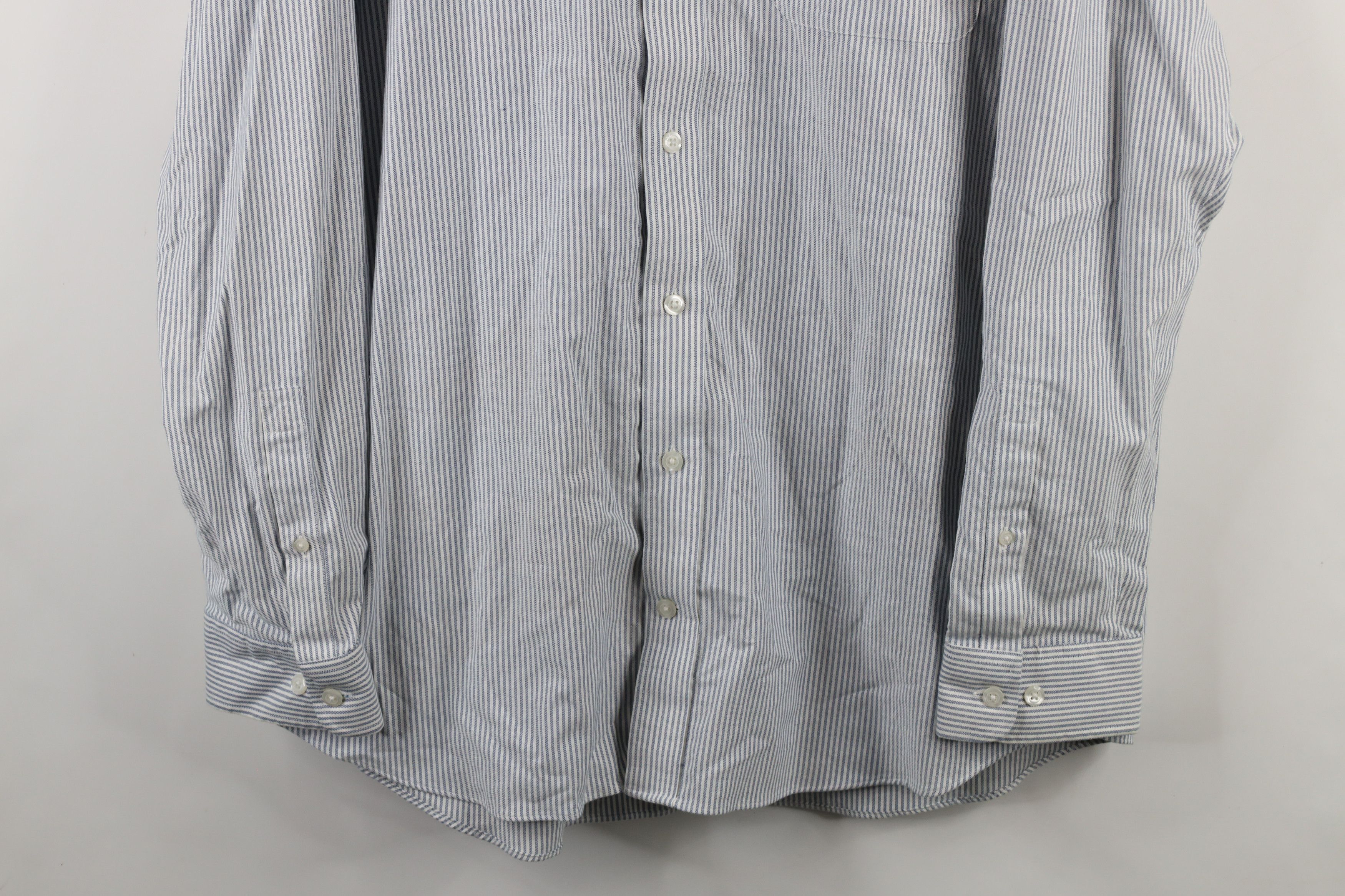 Duluth Trading Company × Vintage Duluth Trading Co Striped Oxford Collared Button Shirt Size US XL / EU 56 / 4 - 3 Thumbnail